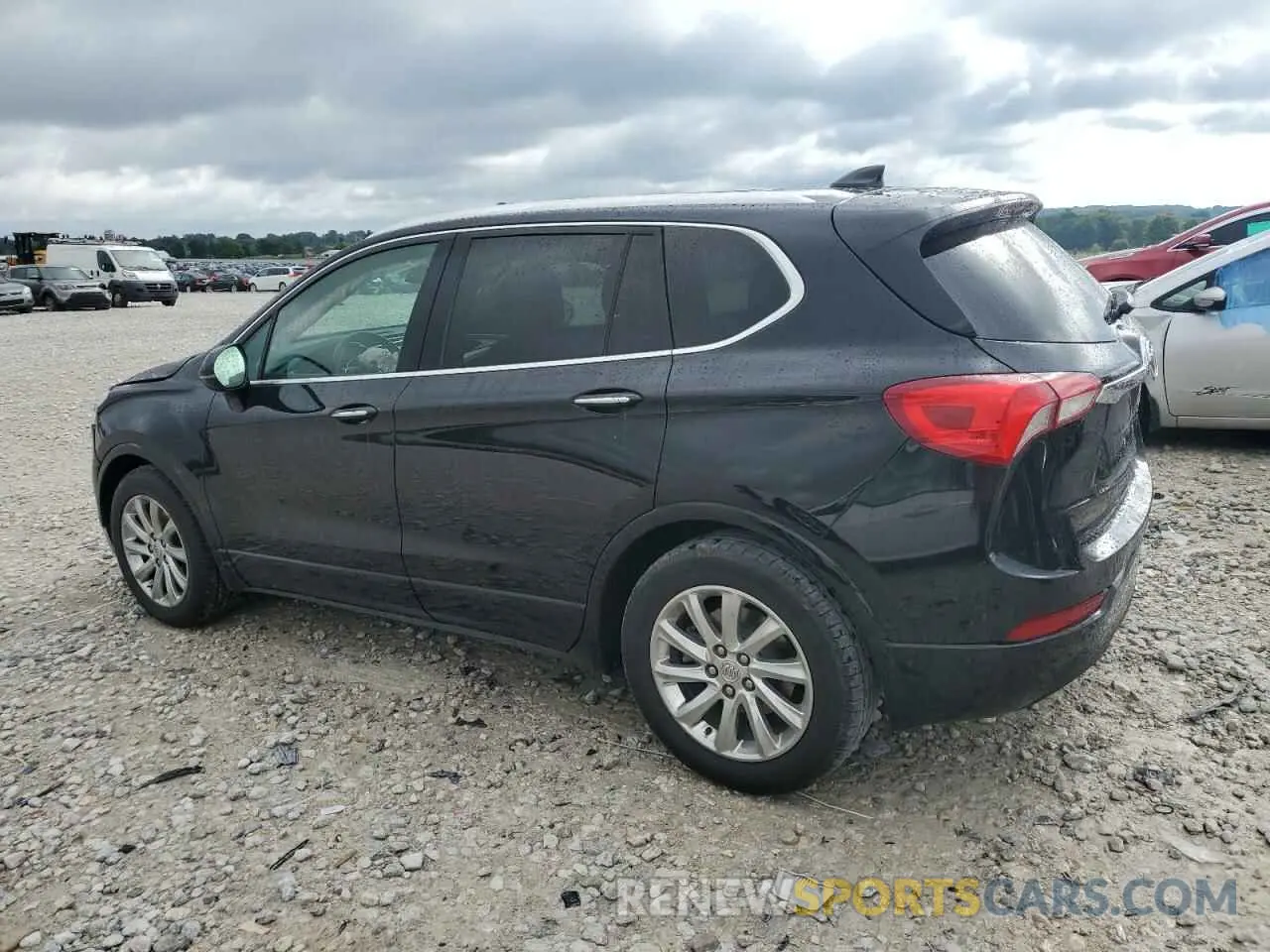 2 fotografías del automóvil dañado LRBFXCSA9LD036035 BUICK ENVISION 2020