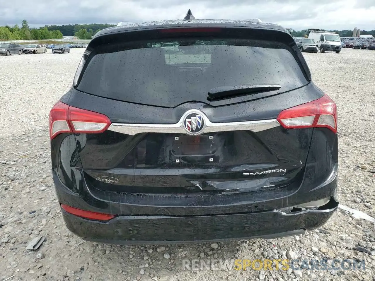 6 fotografías del automóvil dañado LRBFXCSA9LD036035 BUICK ENVISION 2020
