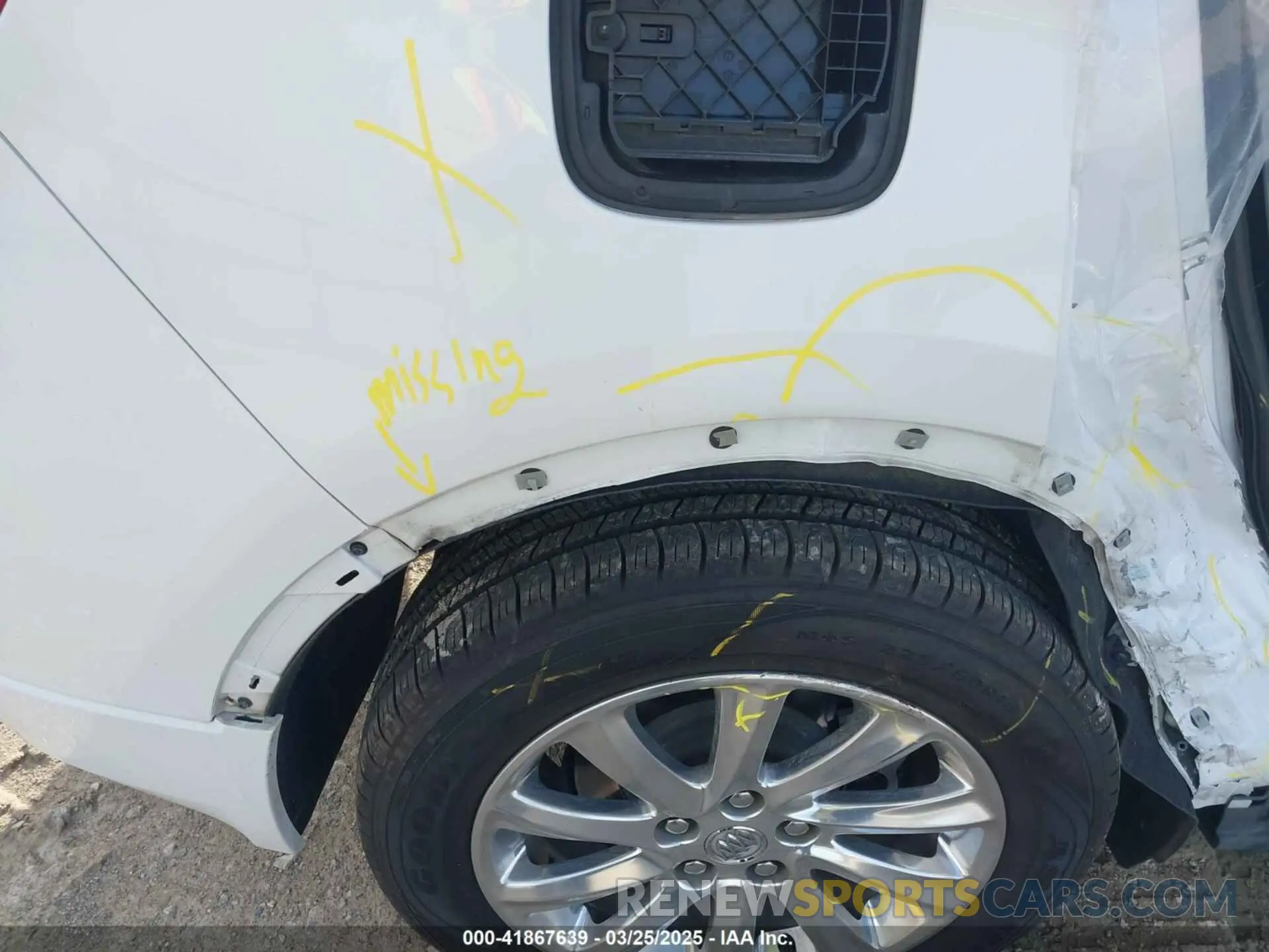 19 fotografías del automóvil dañado LRBFXCSA9LD048878 BUICK ENVISION 2020