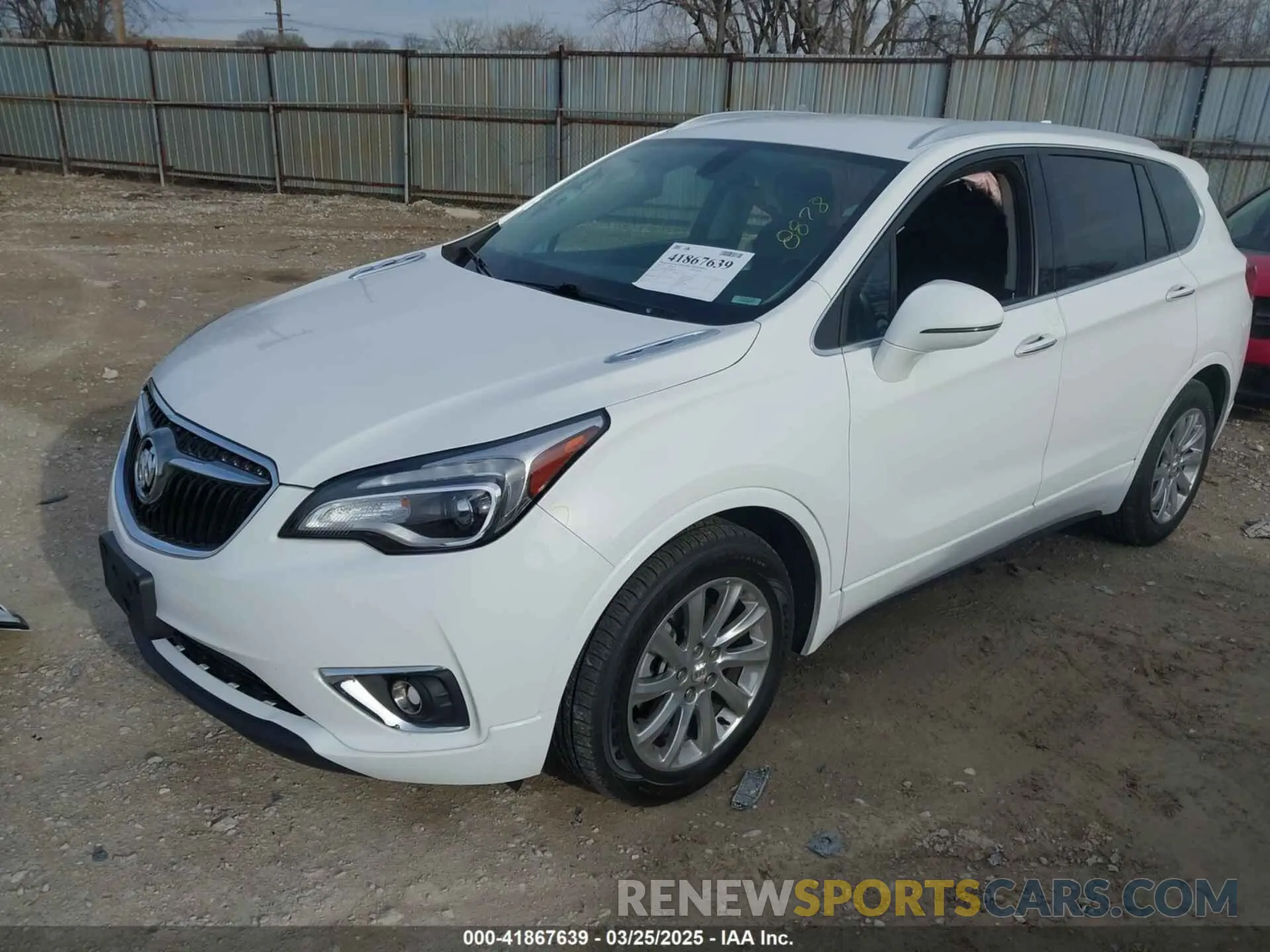 2 fotografías del automóvil dañado LRBFXCSA9LD048878 BUICK ENVISION 2020