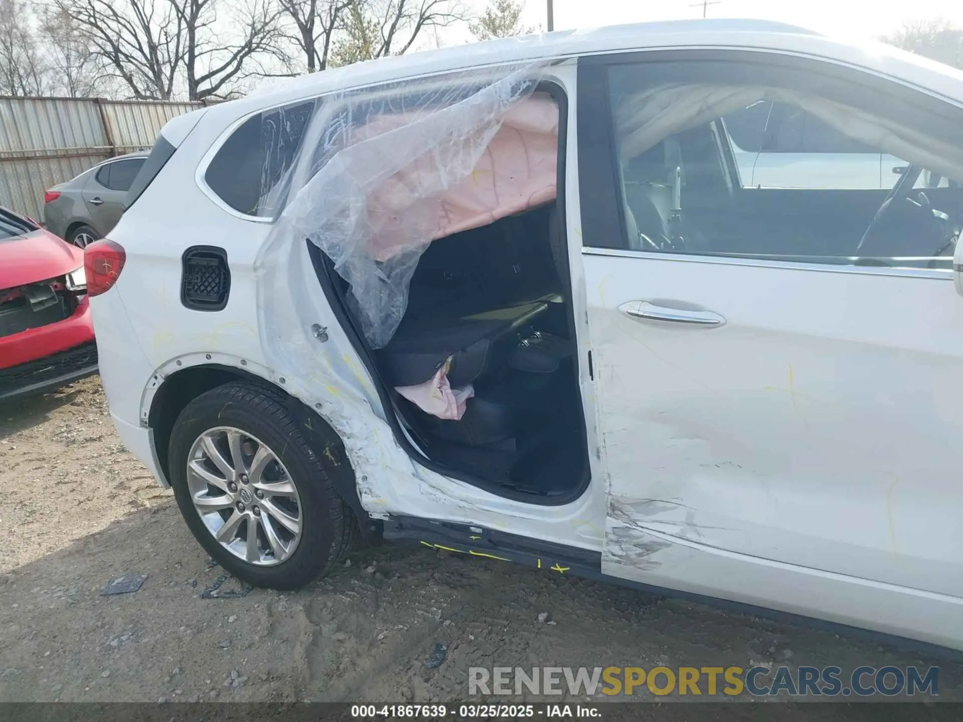 6 fotografías del automóvil dañado LRBFXCSA9LD048878 BUICK ENVISION 2020