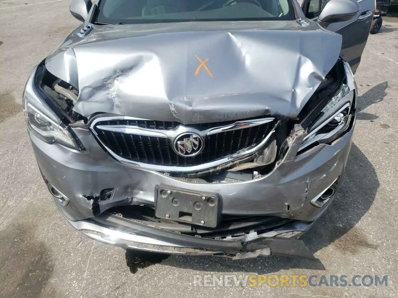 12 fotografías del automóvil dañado LRBFXCSA9LD052512 BUICK ENVISION 2020