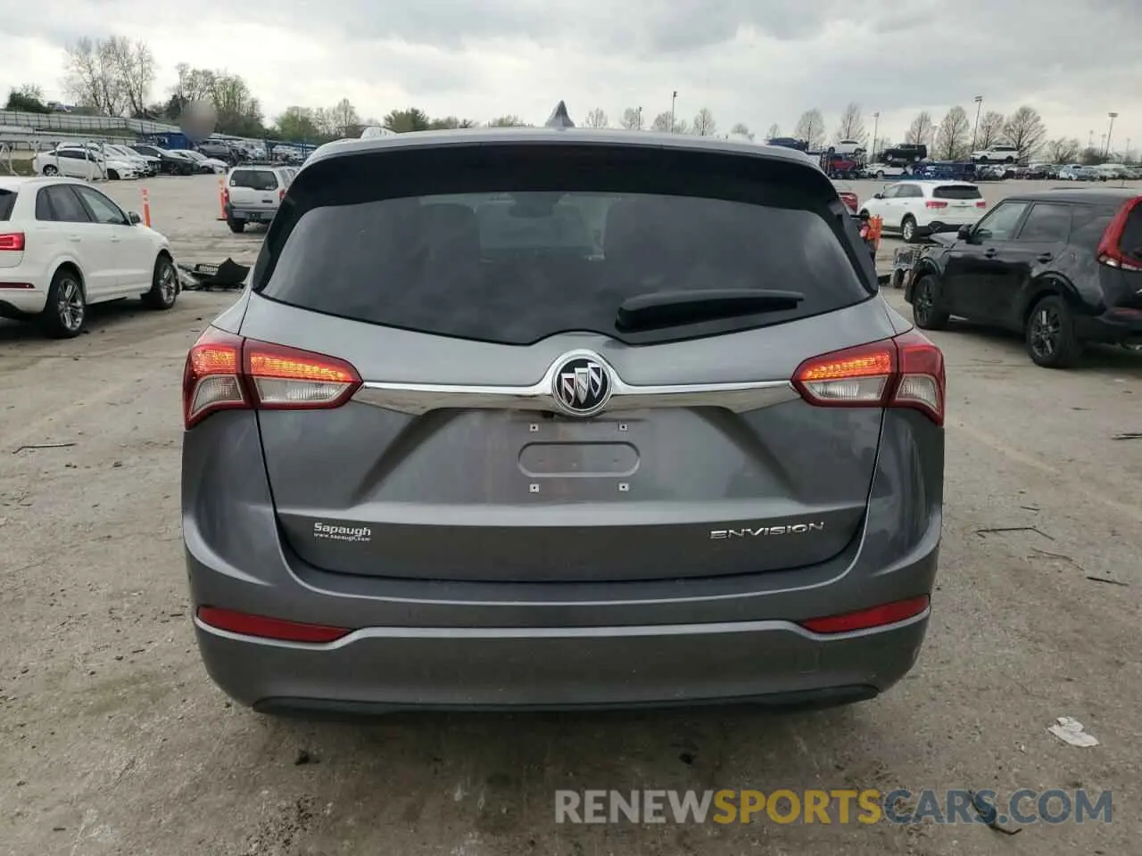 6 fotografías del automóvil dañado LRBFXCSA9LD103510 BUICK ENVISION 2020