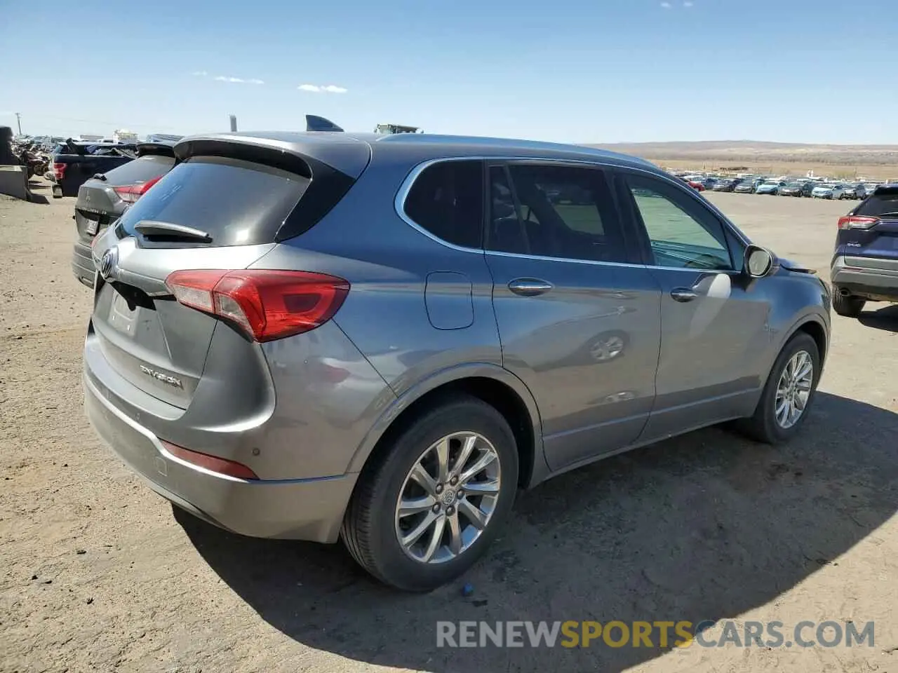 3 fotografías del automóvil dañado LRBFXCSA9LD139777 BUICK ENVISION 2020