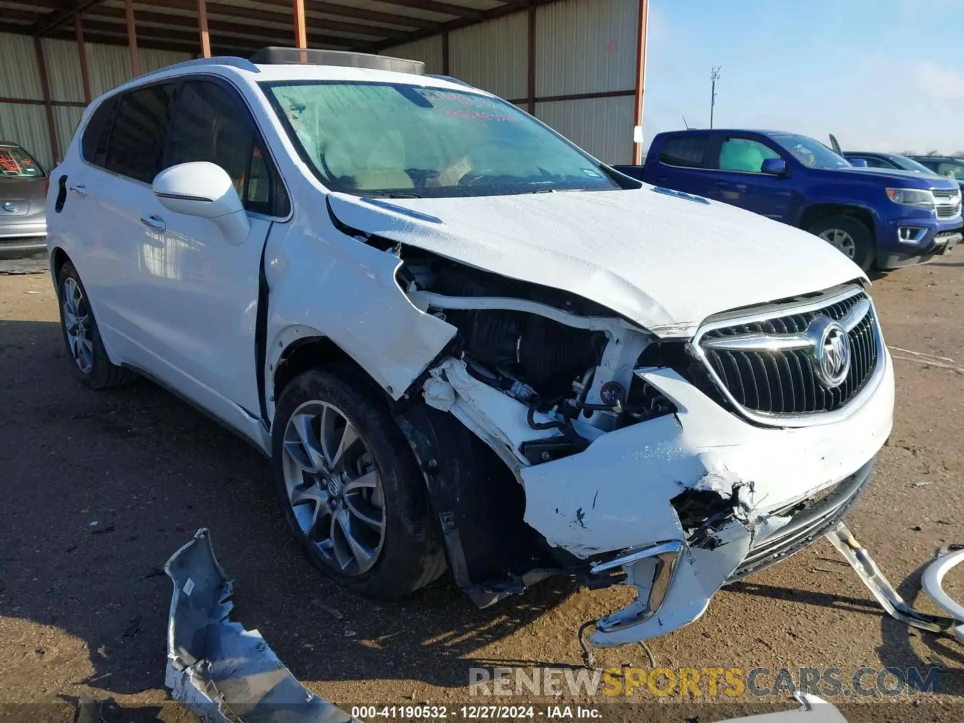 1 fotografías del automóvil dañado LRBFXCSA9LD150360 BUICK ENVISION 2020