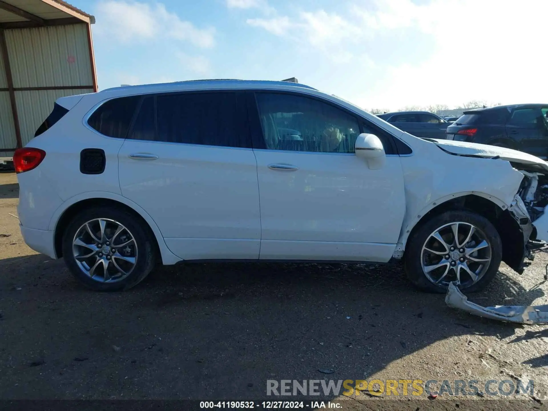 13 fotografías del automóvil dañado LRBFXCSA9LD150360 BUICK ENVISION 2020