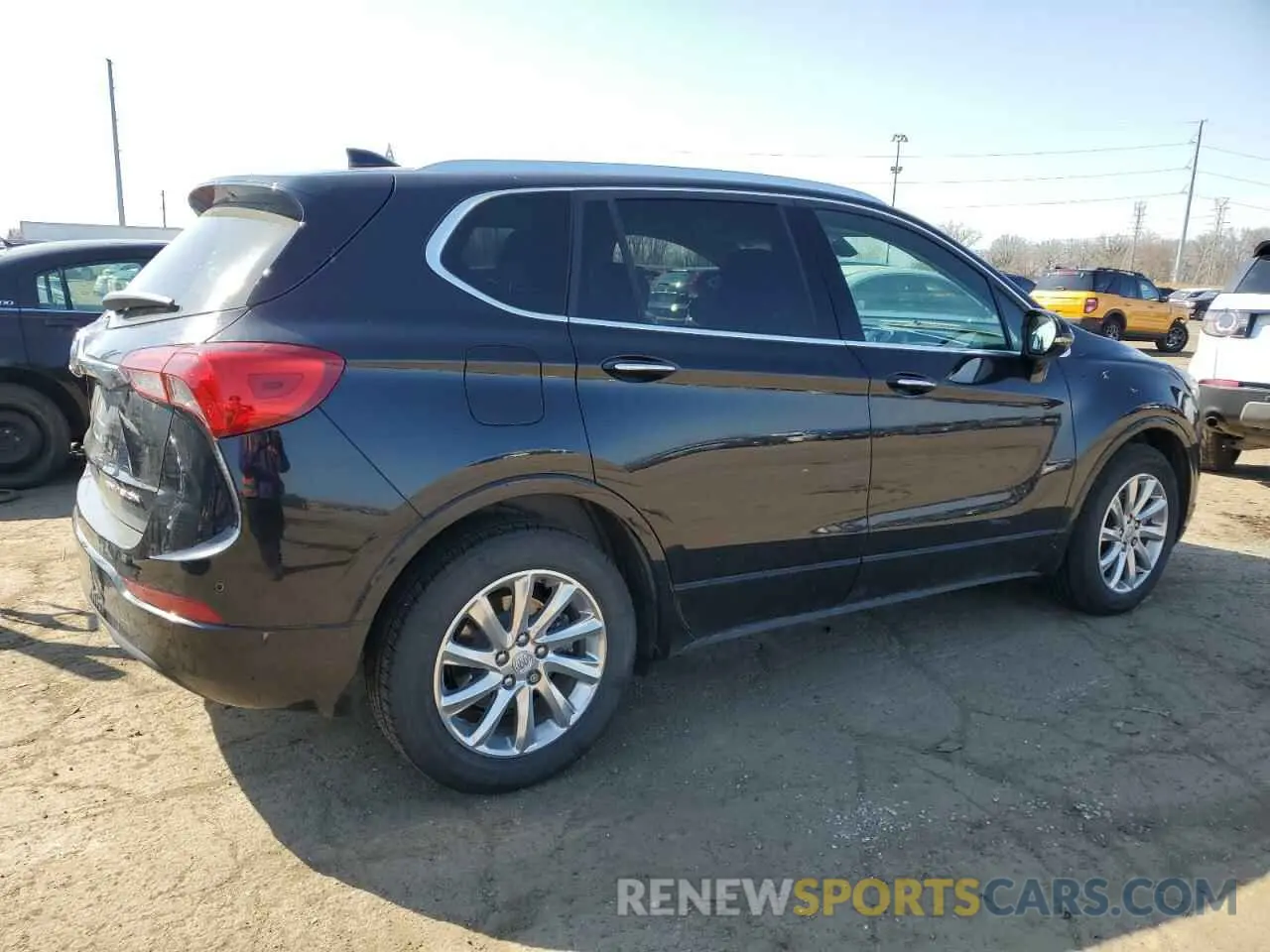 3 fotografías del automóvil dañado LRBFXCSAXLD014237 BUICK ENVISION 2020