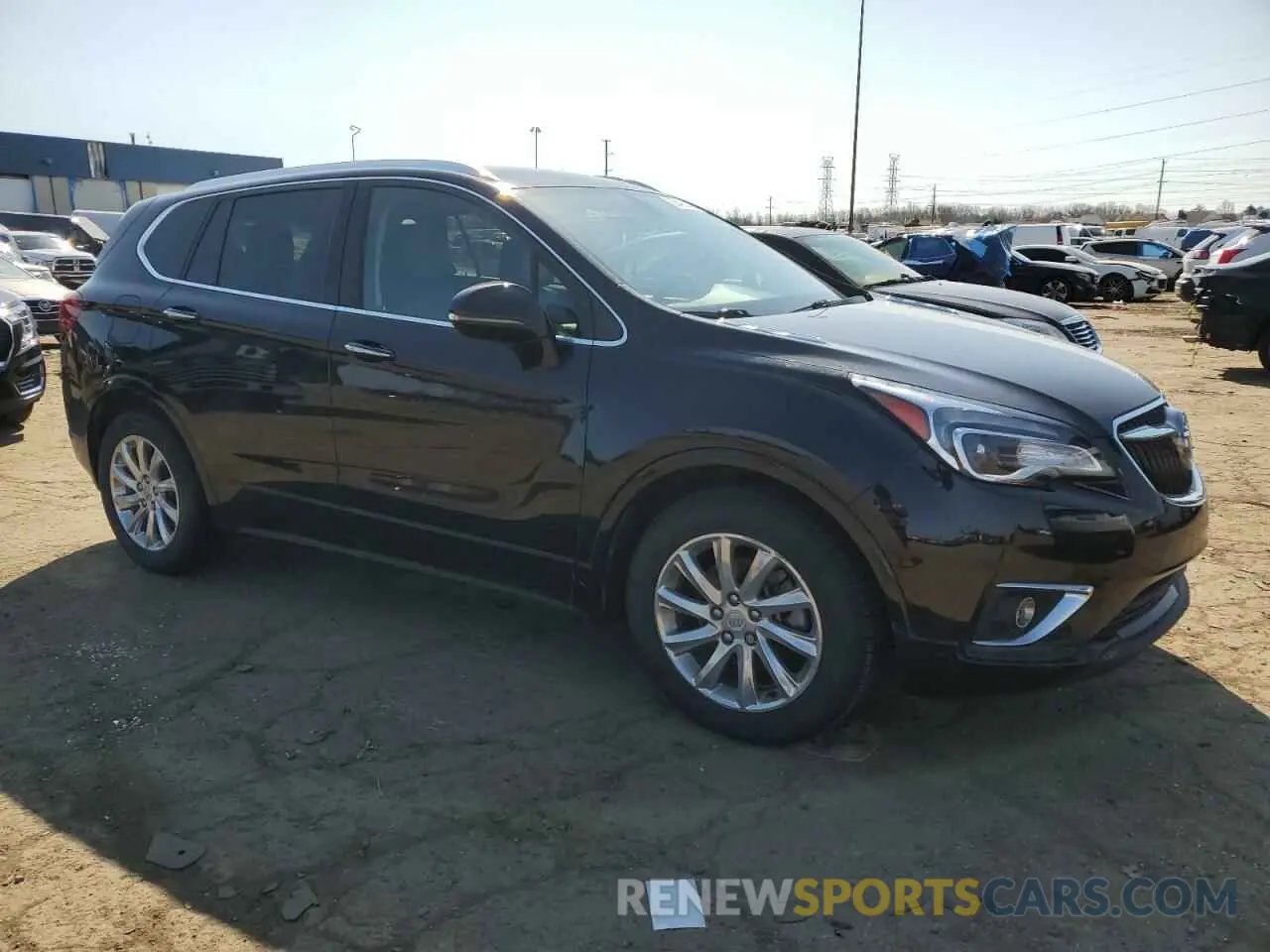 4 fotografías del automóvil dañado LRBFXCSAXLD014237 BUICK ENVISION 2020