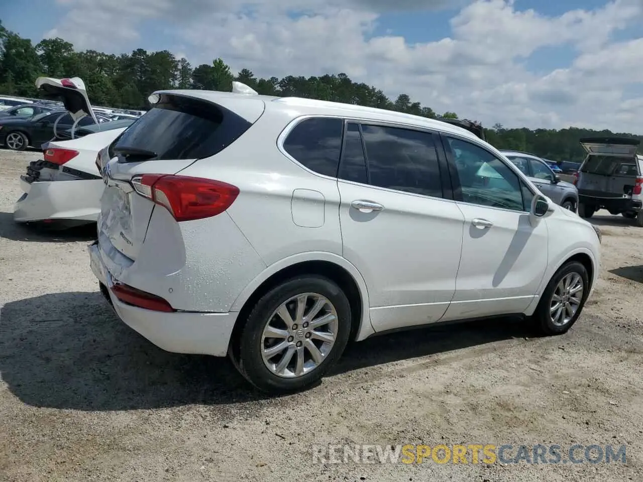 3 fotografías del automóvil dañado LRBFXCSAXLD060294 BUICK ENVISION 2020