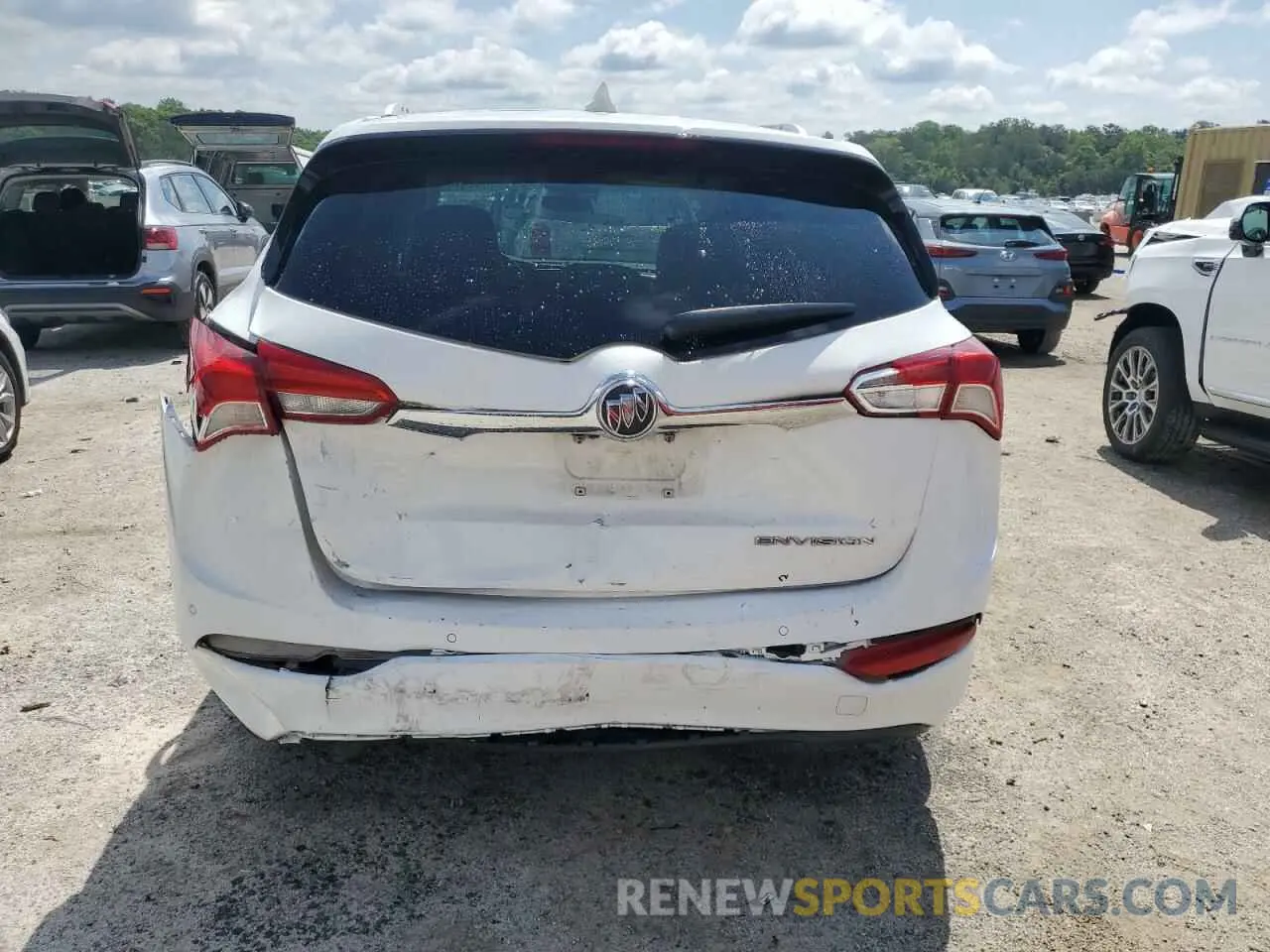 6 fotografías del automóvil dañado LRBFXCSAXLD060294 BUICK ENVISION 2020