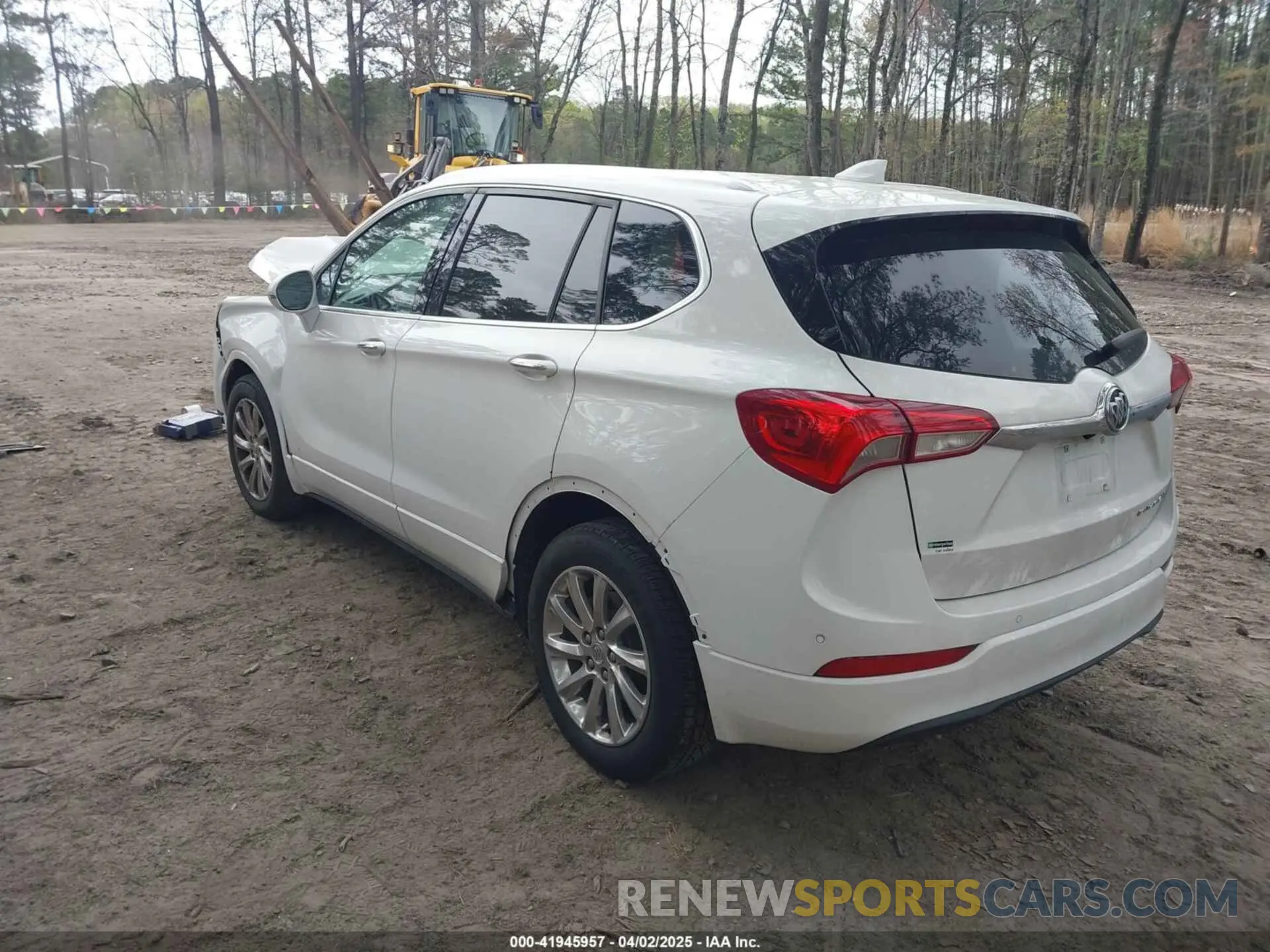 3 fotografías del automóvil dañado LRBFXCSAXLD069612 BUICK ENVISION 2020