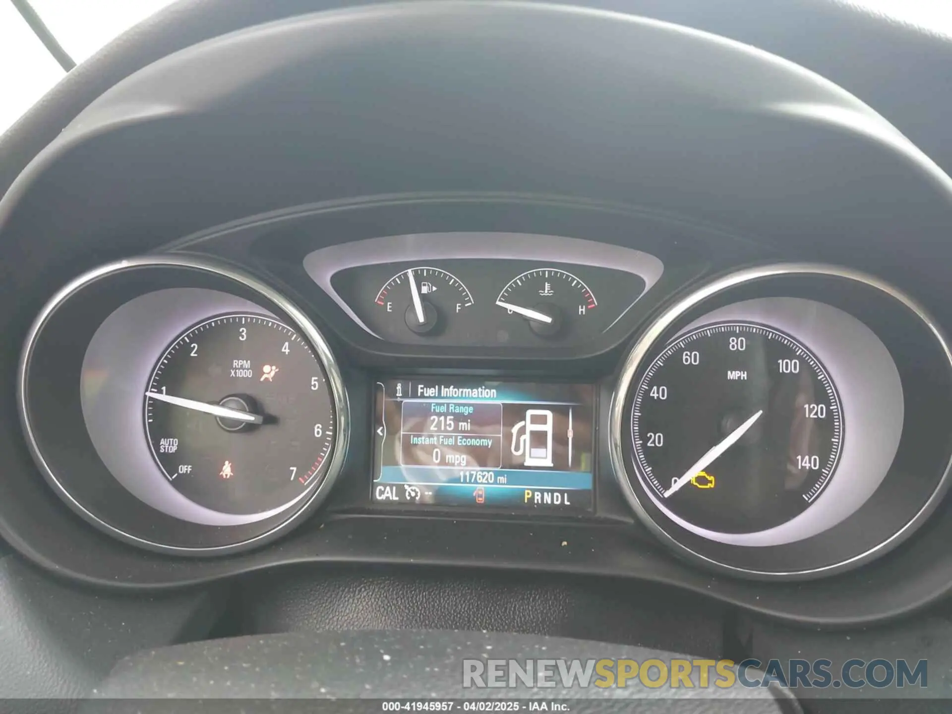 7 fotografías del automóvil dañado LRBFXCSAXLD069612 BUICK ENVISION 2020