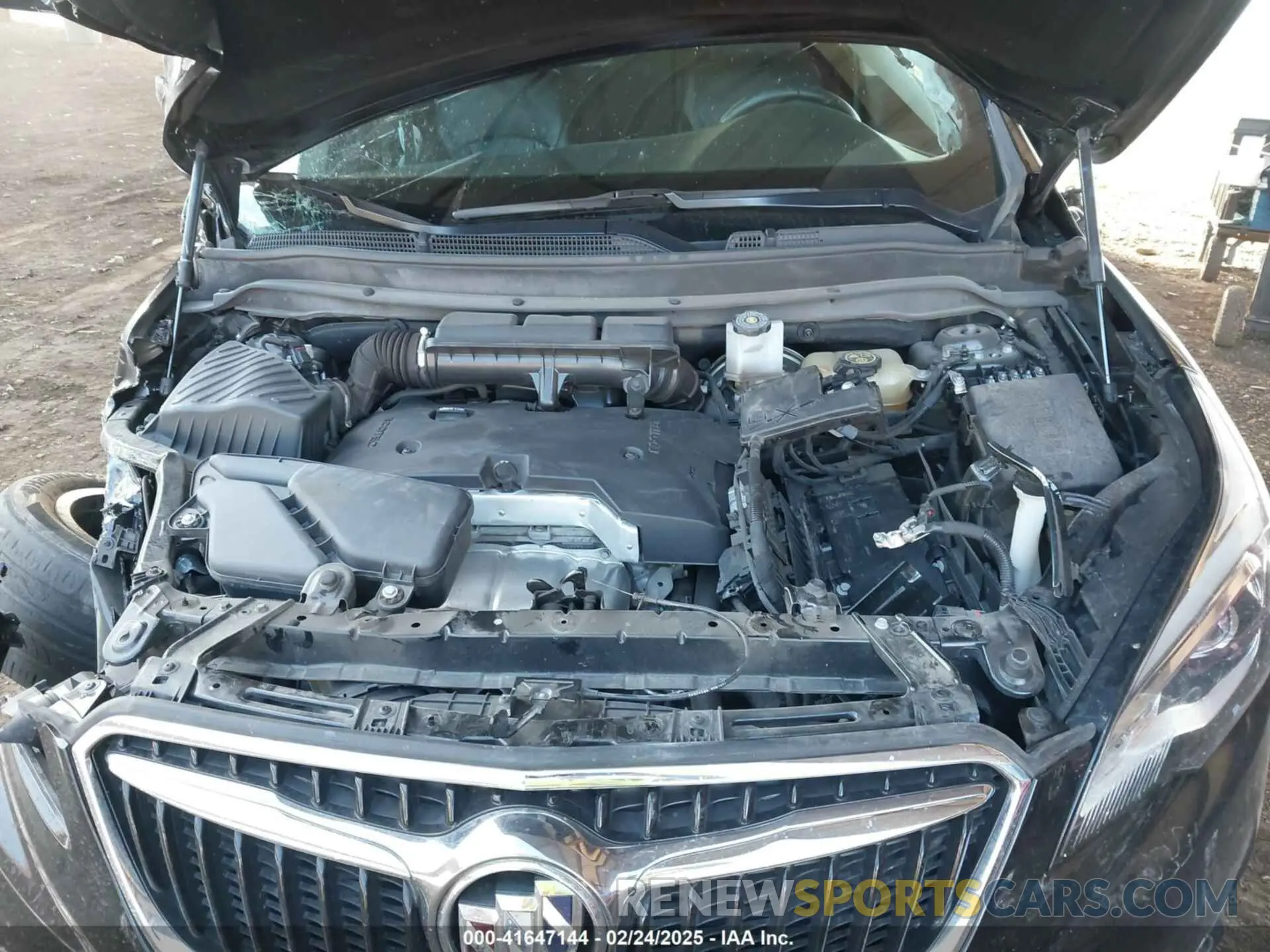 10 fotografías del automóvil dañado LRBFXCSAXLD193654 BUICK ENVISION 2020