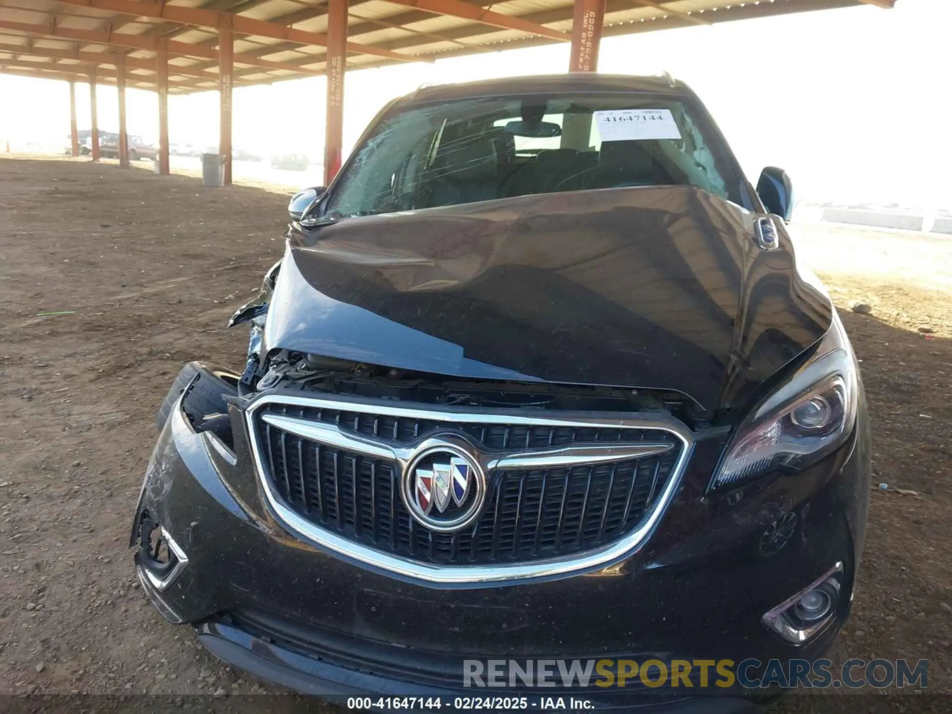 6 fotografías del automóvil dañado LRBFXCSAXLD193654 BUICK ENVISION 2020