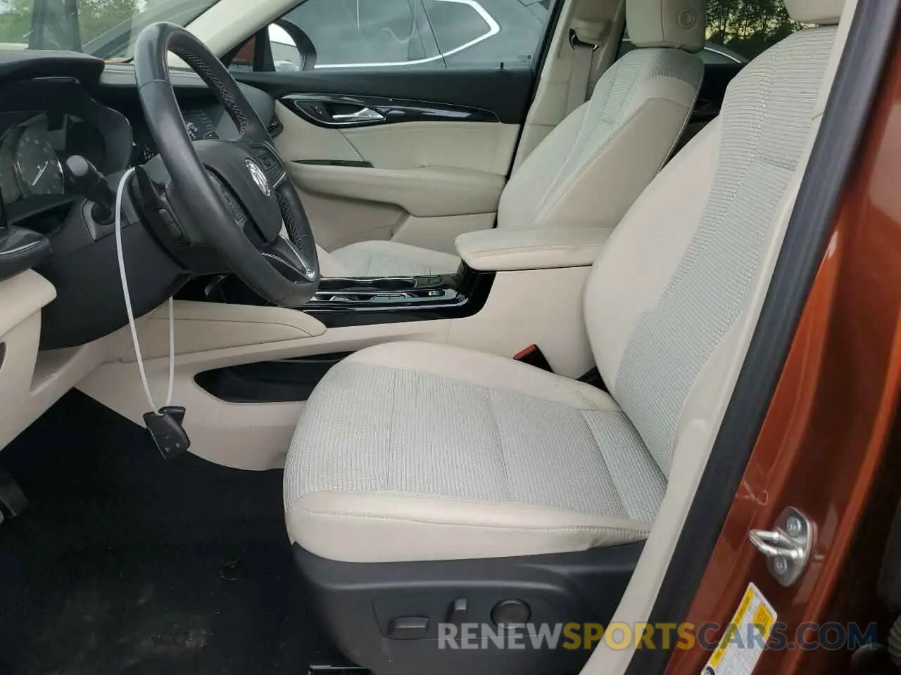 7 fotografías del automóvil dañado LRBAZLR41MD105564 BUICK ENVISION 2021