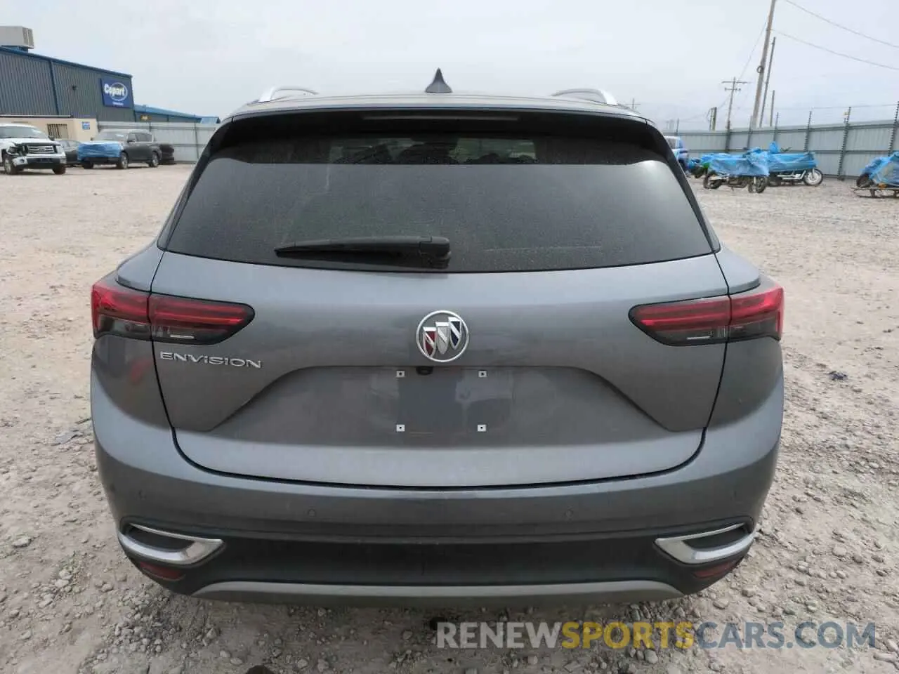6 fotografías del automóvil dañado LRBAZLR42MD098303 BUICK ENVISION 2021