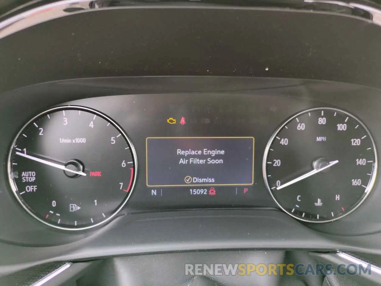 9 fotografías del automóvil dañado LRBAZLR42MD098303 BUICK ENVISION 2021