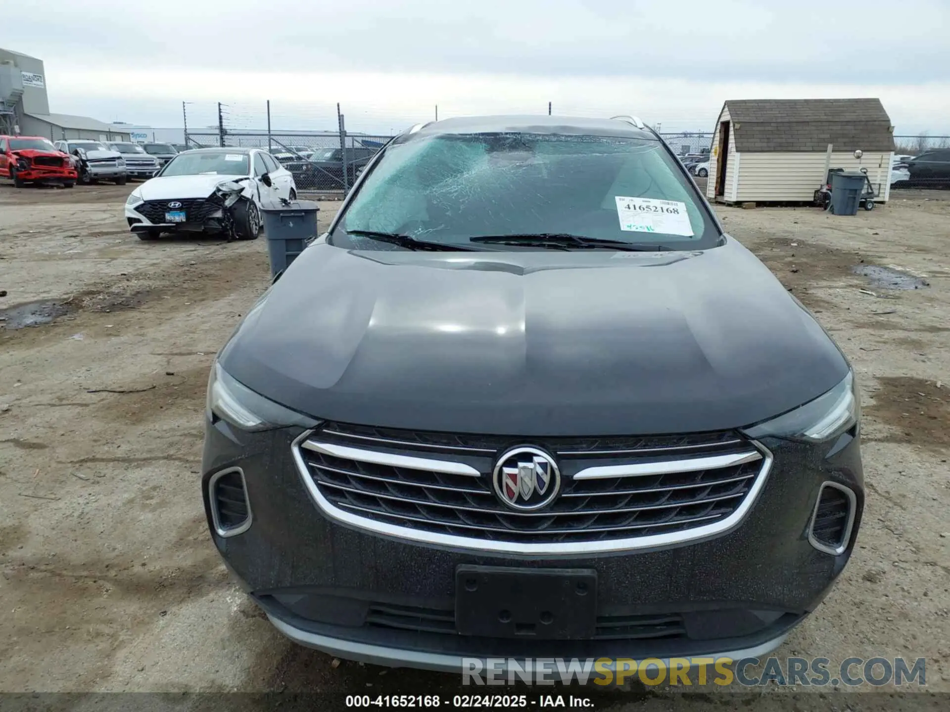 13 fotografías del automóvil dañado LRBAZLR42MD100017 BUICK ENVISION 2021