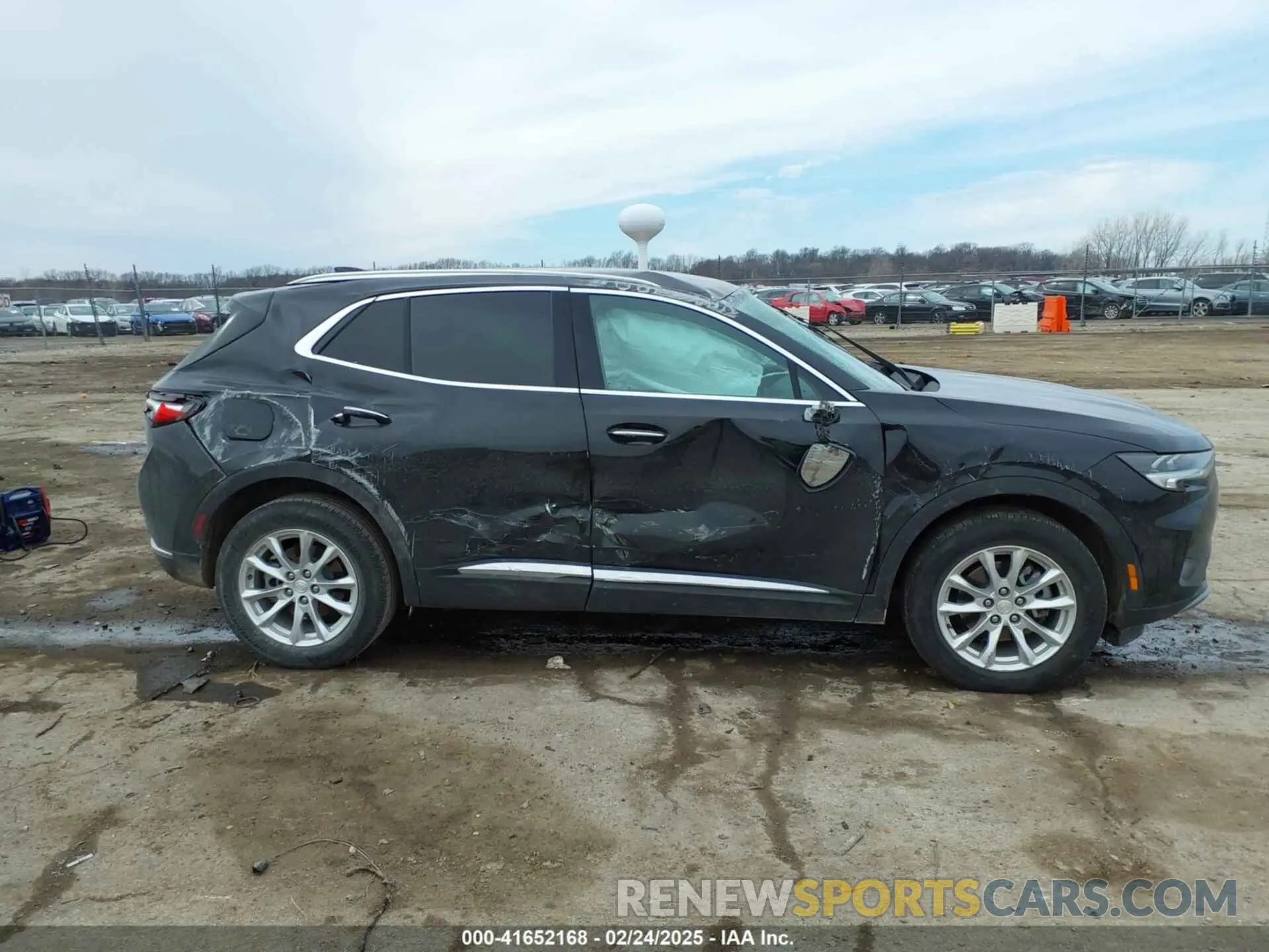 14 fotografías del automóvil dañado LRBAZLR42MD100017 BUICK ENVISION 2021