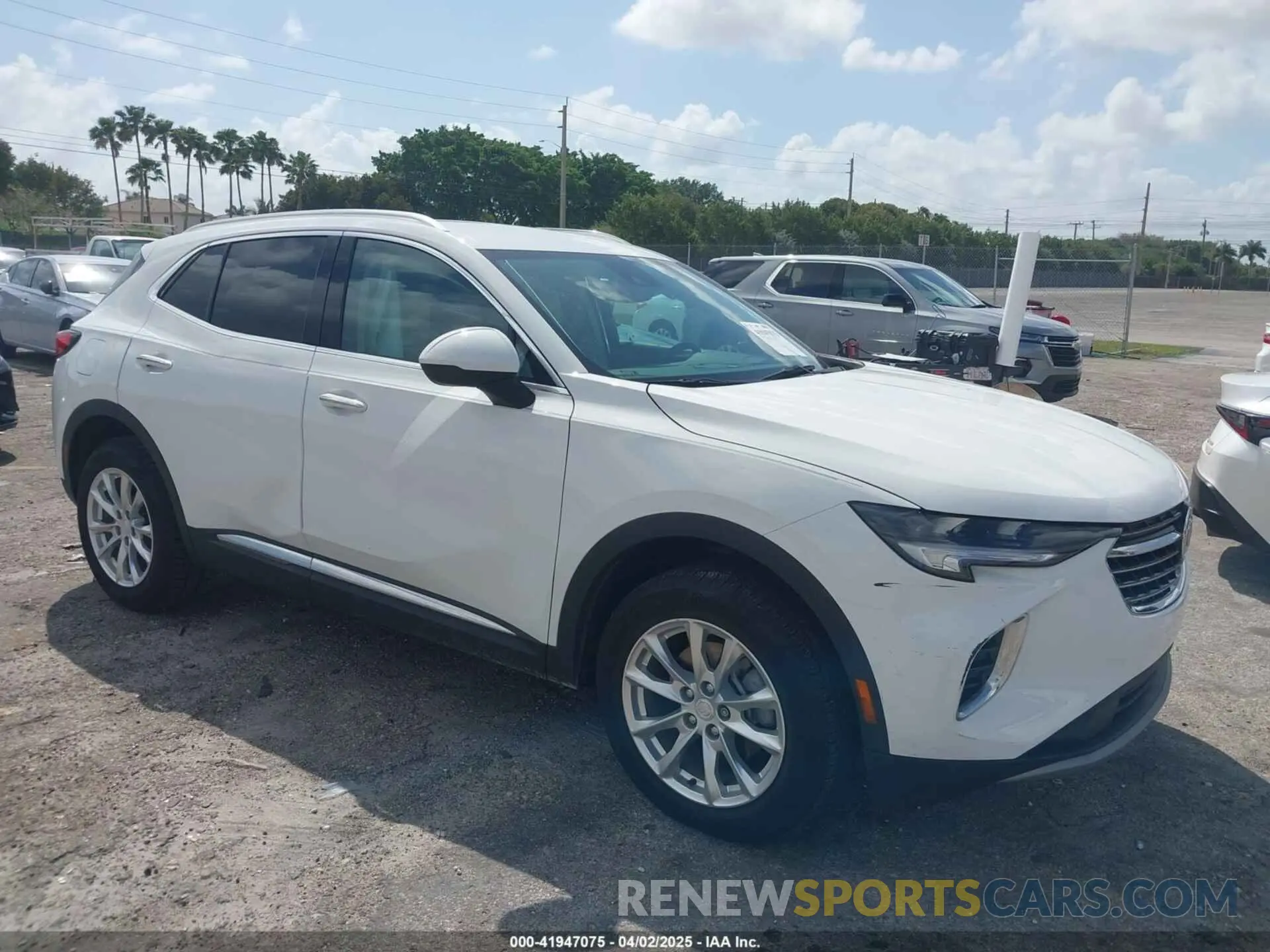 1 fotografías del automóvil dañado LRBAZLR44MD073242 BUICK ENVISION 2021