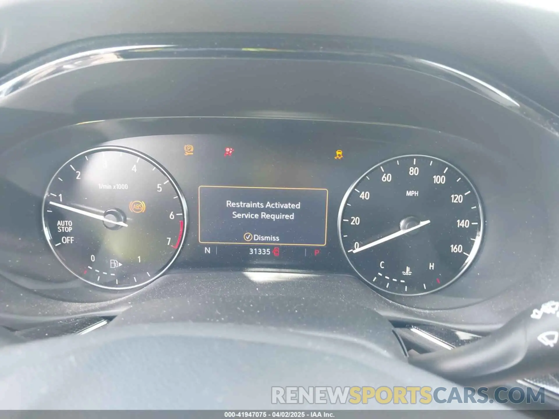 7 fotografías del automóvil dañado LRBAZLR44MD073242 BUICK ENVISION 2021