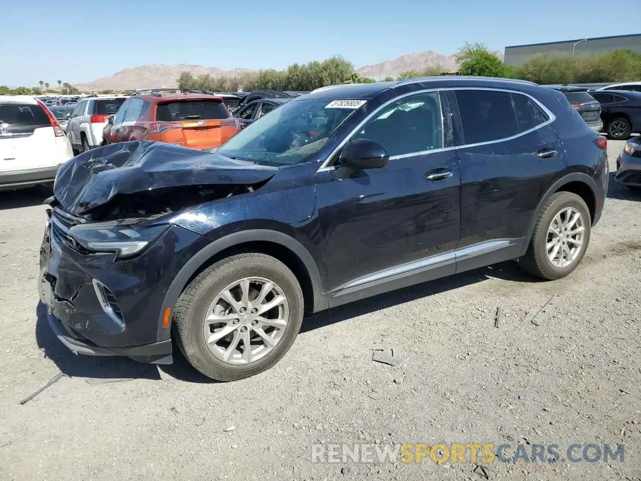 1 fotografías del automóvil dañado LRBAZLR44MD149719 BUICK ENVISION 2021