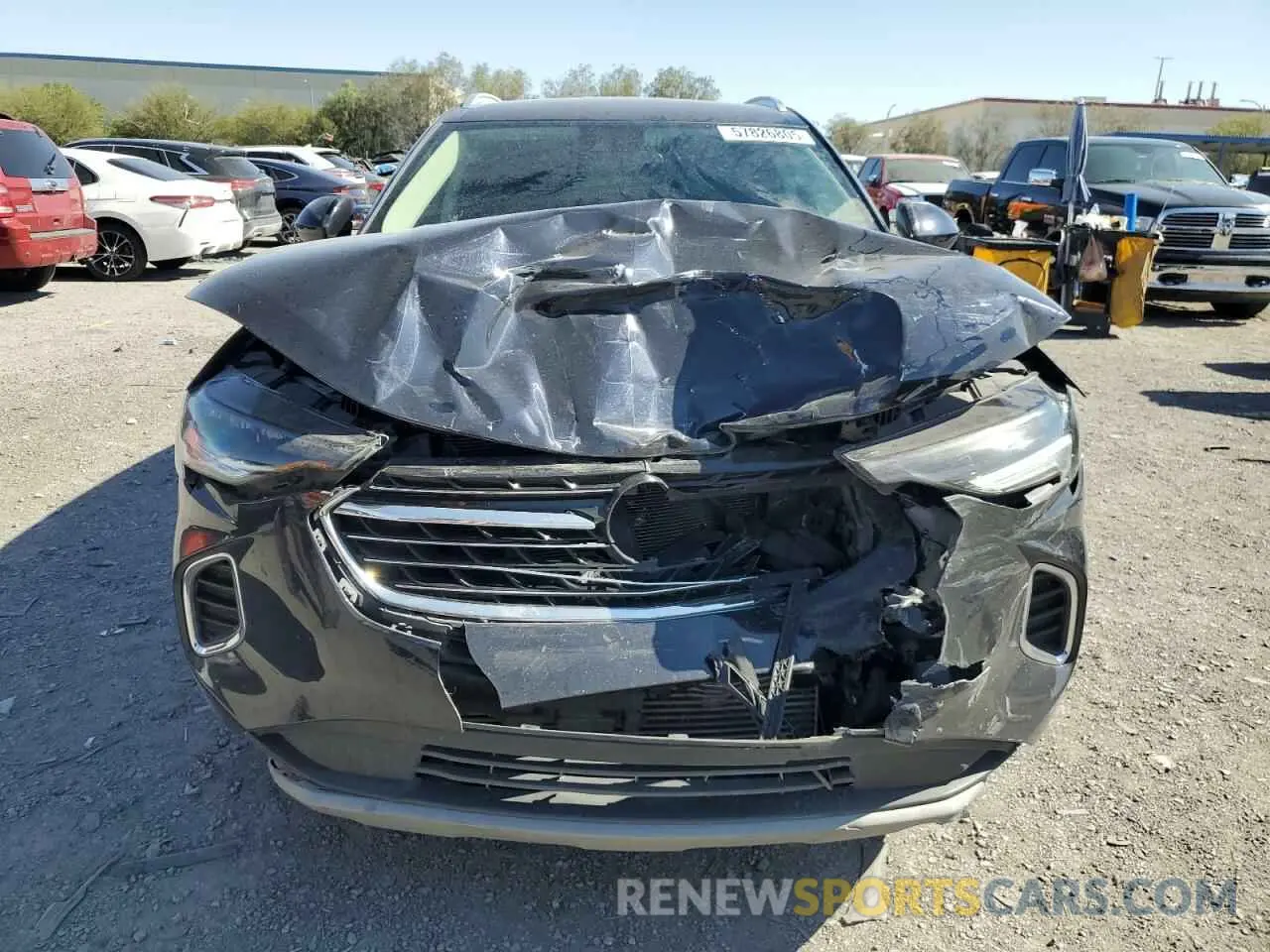 5 fotografías del automóvil dañado LRBAZLR44MD149719 BUICK ENVISION 2021