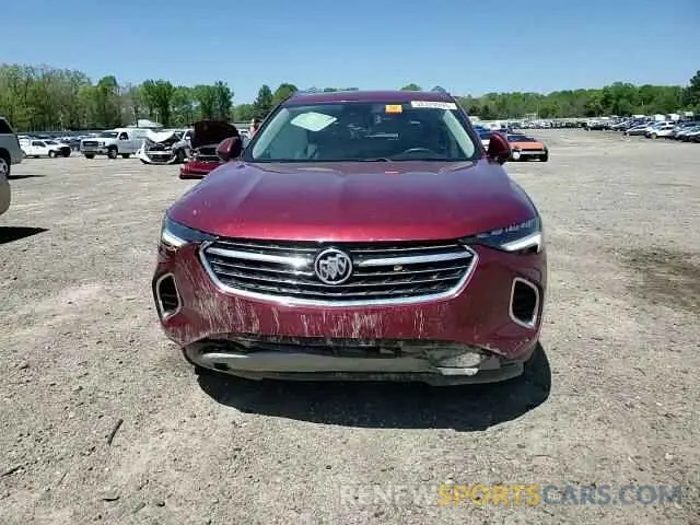 11 fotografías del automóvil dañado LRBAZLR44MD163572 BUICK ENVISION 2021