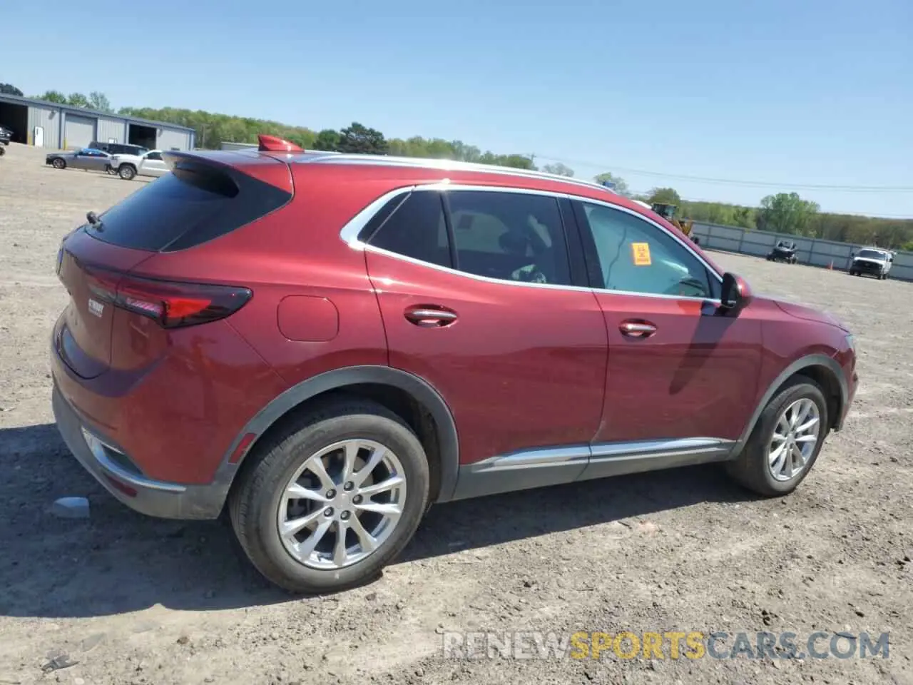3 fotografías del automóvil dañado LRBAZLR44MD163572 BUICK ENVISION 2021