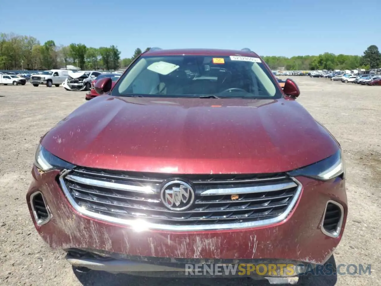 5 fotografías del automóvil dañado LRBAZLR44MD163572 BUICK ENVISION 2021