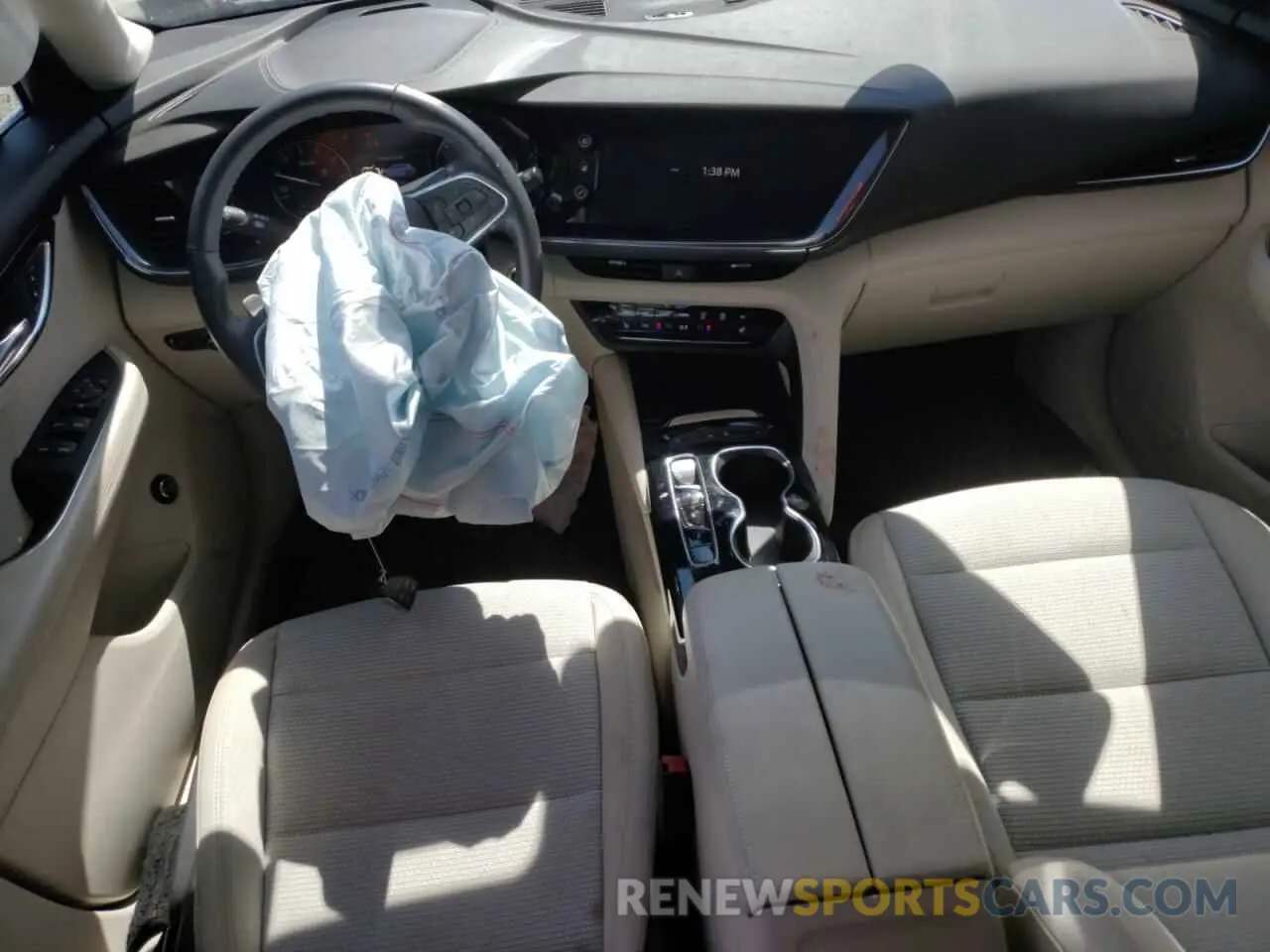 8 fotografías del automóvil dañado LRBAZLR44MD163572 BUICK ENVISION 2021
