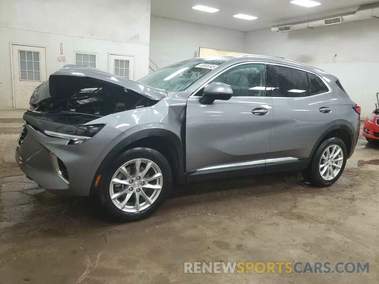 1 fotografías del automóvil dañado LRBAZLR45MD041173 BUICK ENVISION 2021