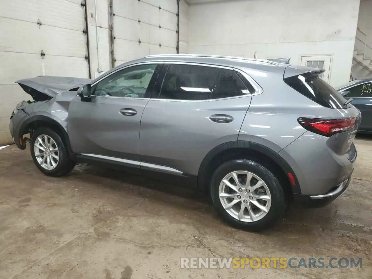 2 fotografías del automóvil dañado LRBAZLR45MD041173 BUICK ENVISION 2021