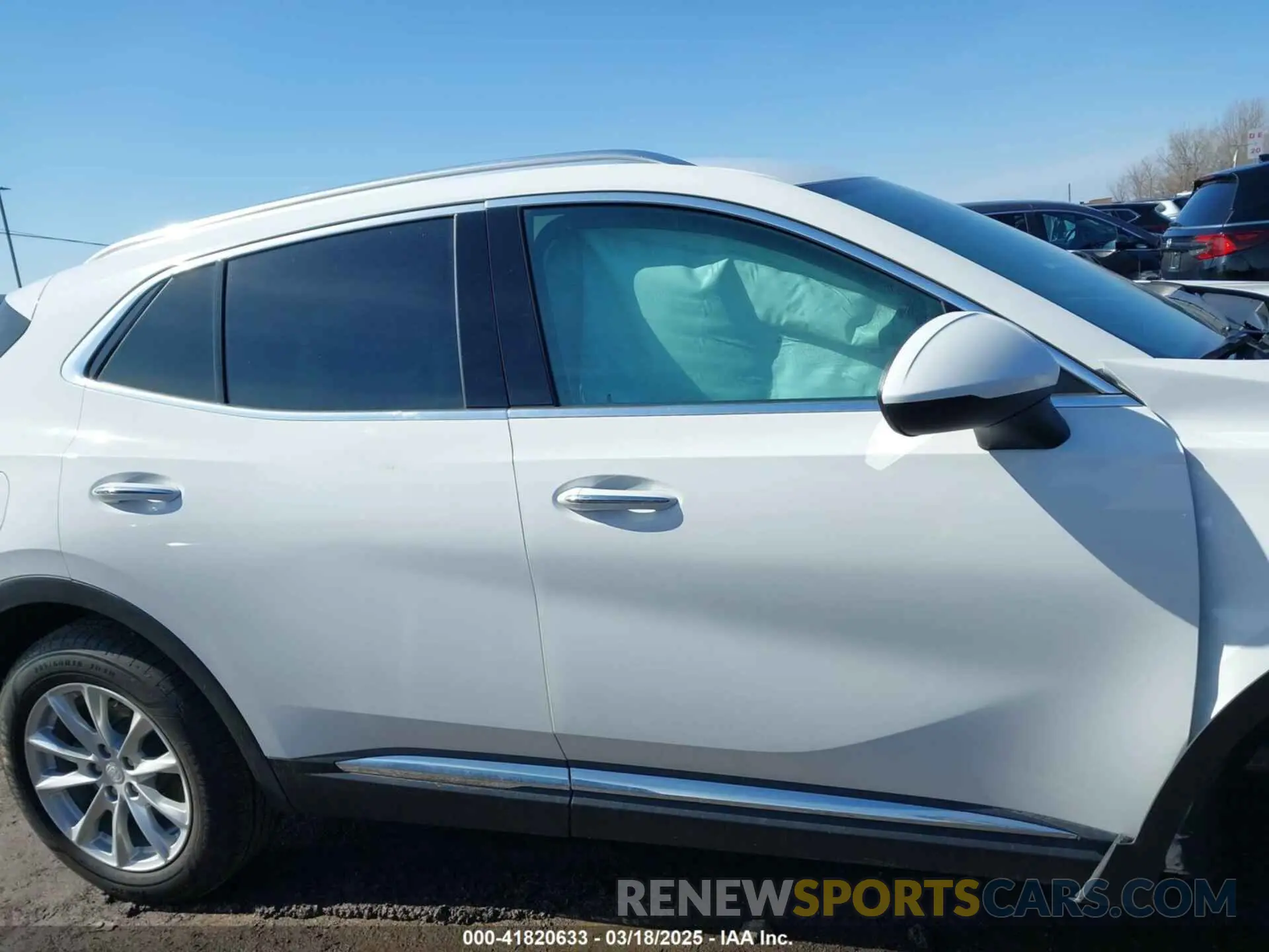 13 fotografías del automóvil dañado LRBAZLR45MD041450 BUICK ENVISION 2021