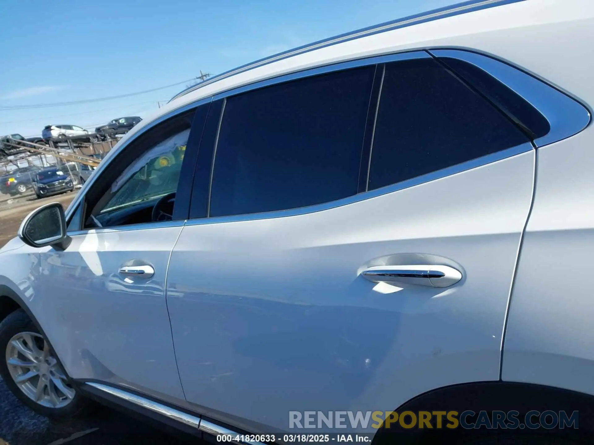 14 fotografías del automóvil dañado LRBAZLR45MD041450 BUICK ENVISION 2021