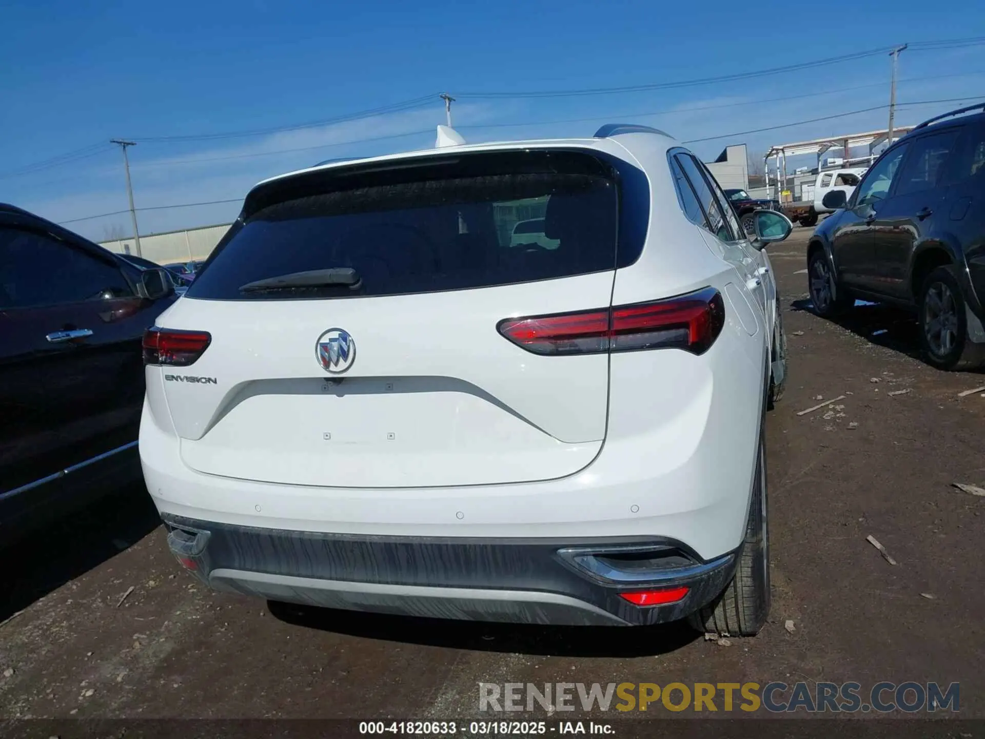 16 fotografías del automóvil dañado LRBAZLR45MD041450 BUICK ENVISION 2021
