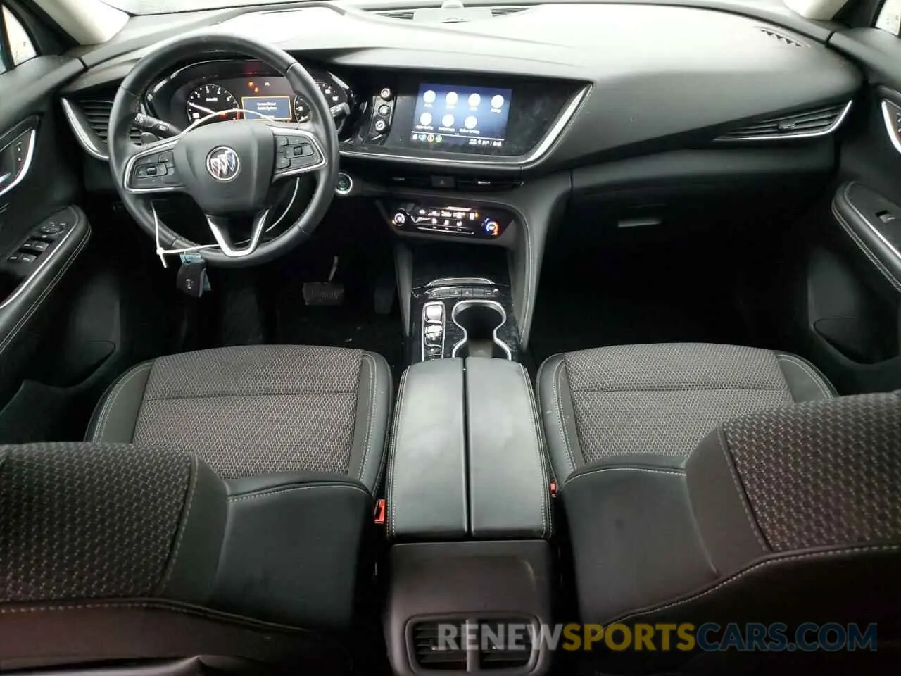 8 fotografías del automóvil dañado LRBAZLR46MD100165 BUICK ENVISION 2021