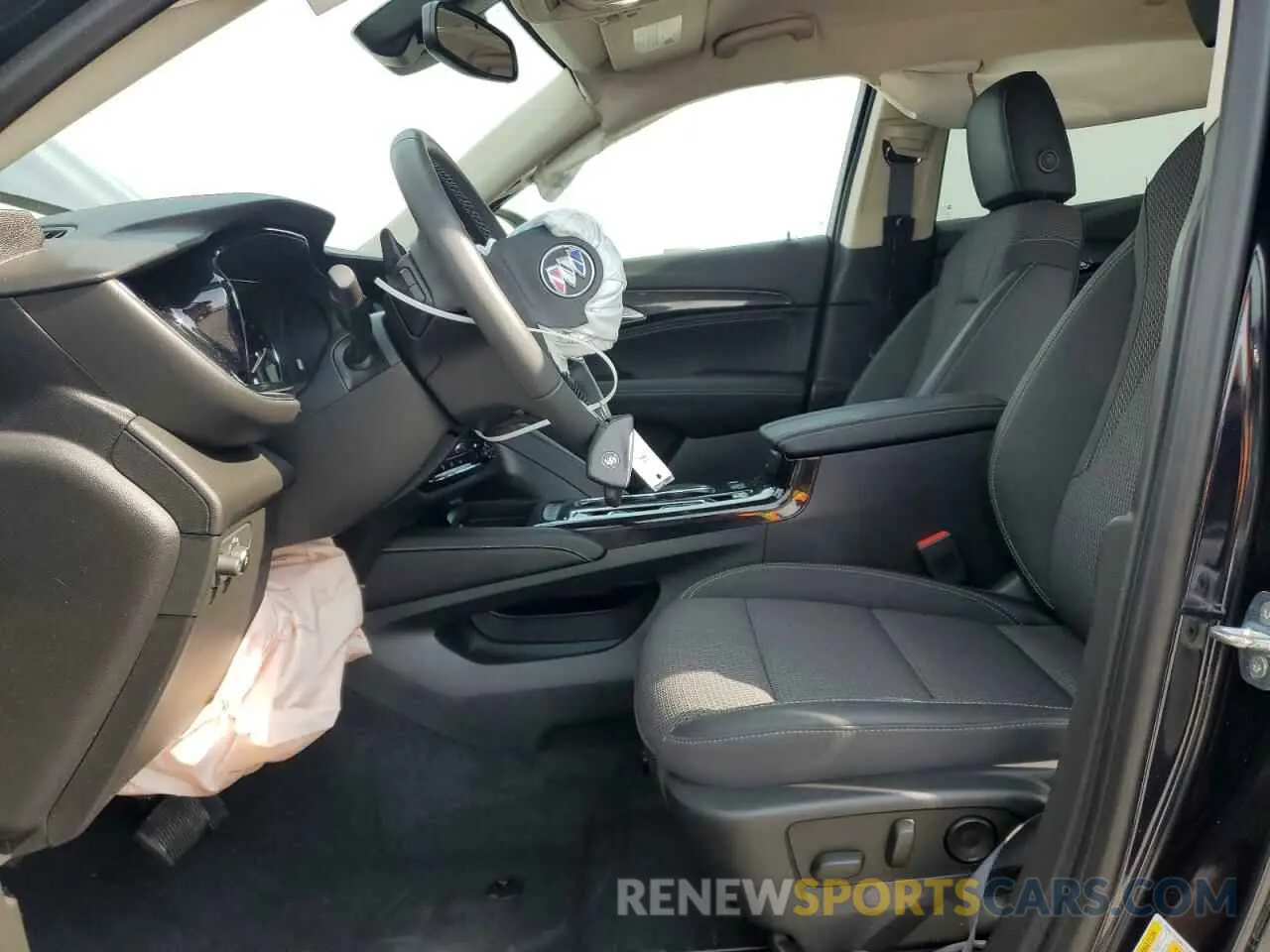 7 fotografías del automóvil dañado LRBAZLR46MD183600 BUICK ENVISION 2021