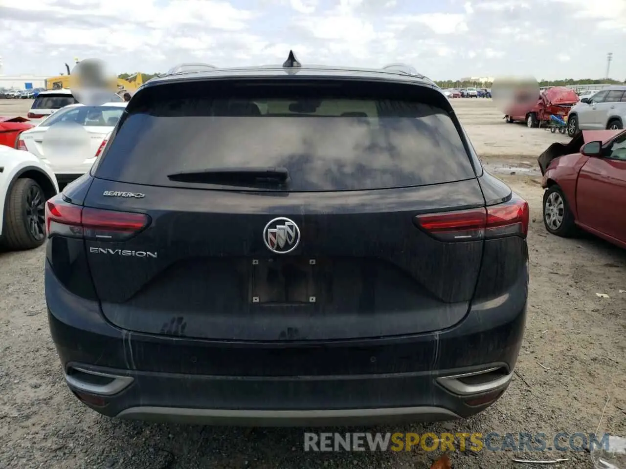 6 fotografías del automóvil dañado LRBAZLR48MD063216 BUICK ENVISION 2021