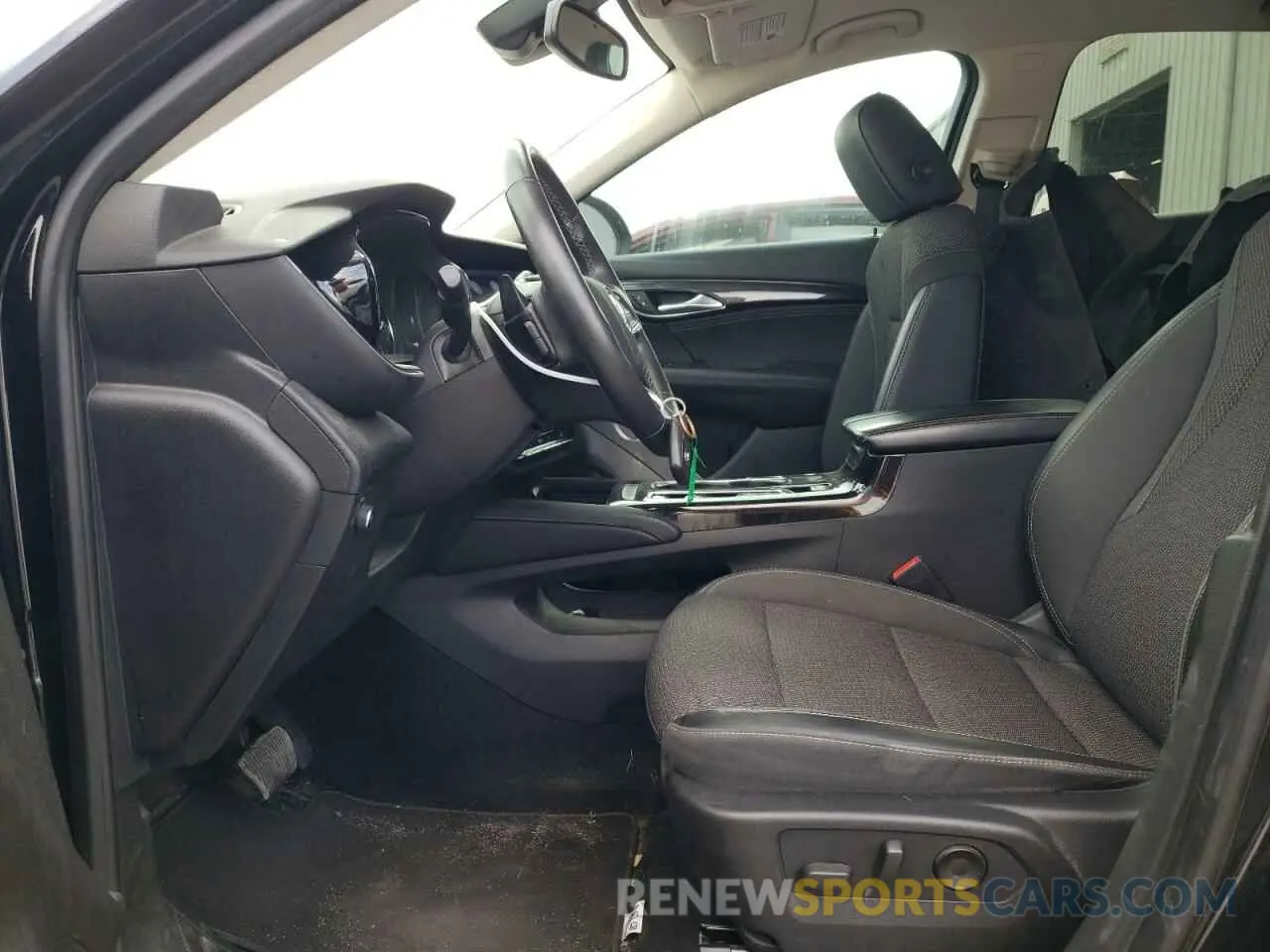 7 fotografías del automóvil dañado LRBAZLR48MD063216 BUICK ENVISION 2021