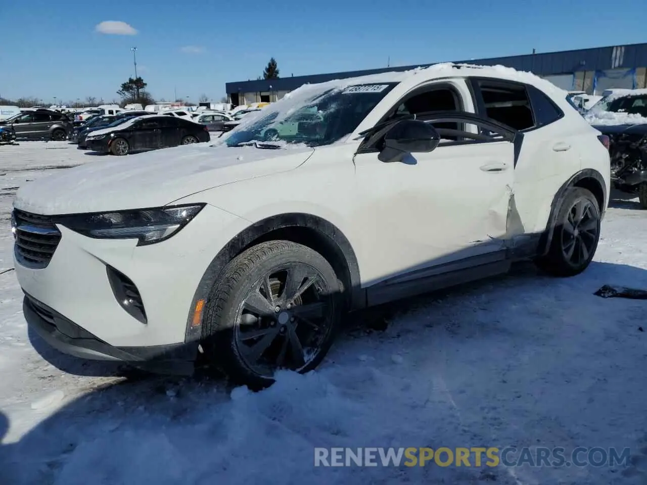 1 fotografías del automóvil dañado LRBFZMR40MD064713 BUICK ENVISION 2021