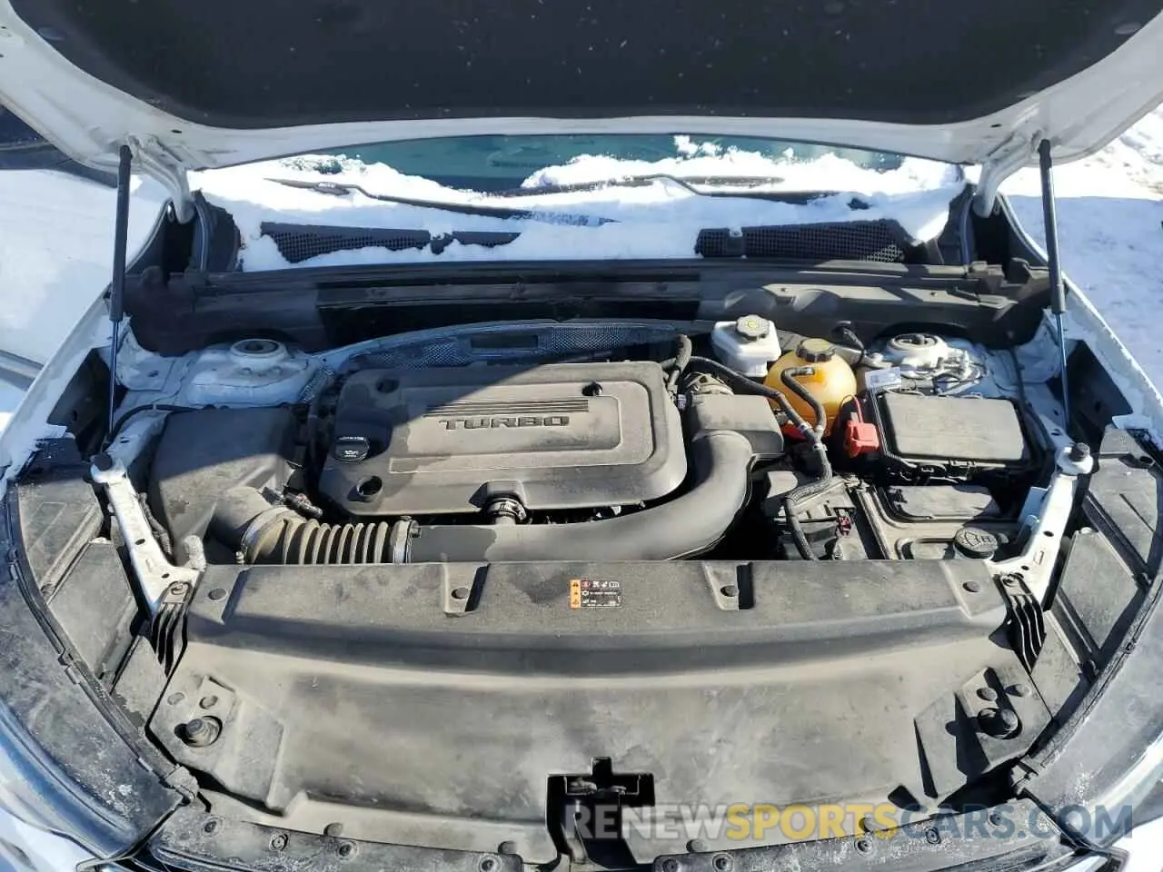 14 fotografías del automóvil dañado LRBFZMR40MD064713 BUICK ENVISION 2021