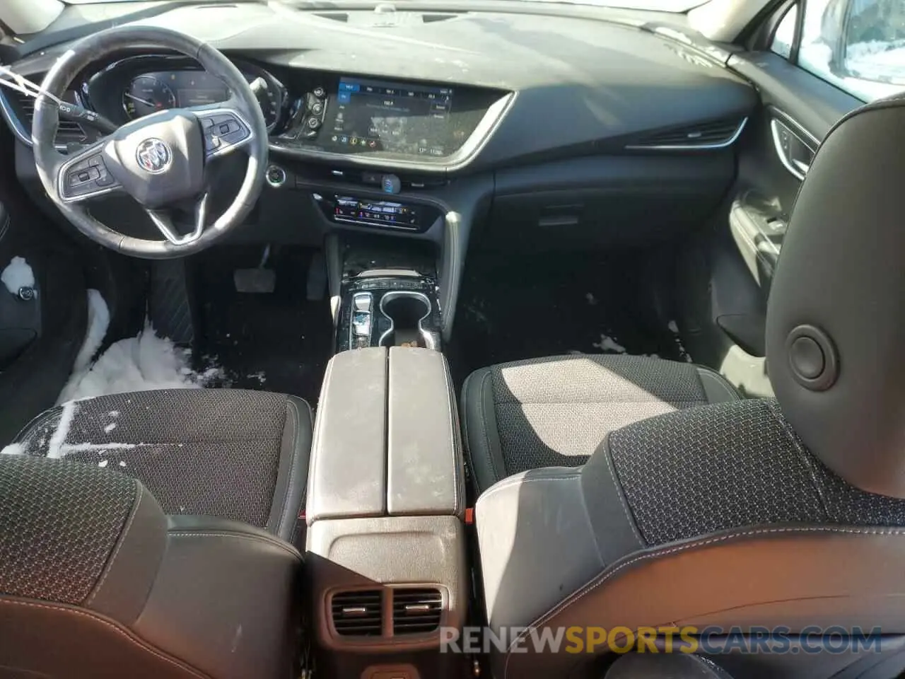 8 fotografías del automóvil dañado LRBFZMR40MD064713 BUICK ENVISION 2021