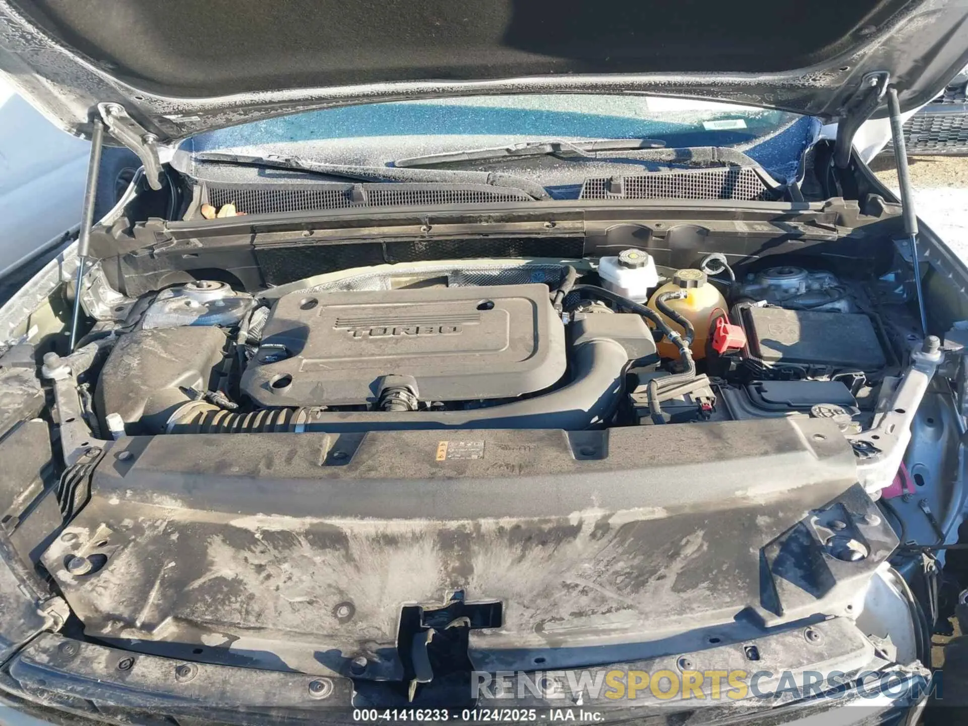 10 fotografías del automóvil dañado LRBFZMR45MD198701 BUICK ENVISION 2021
