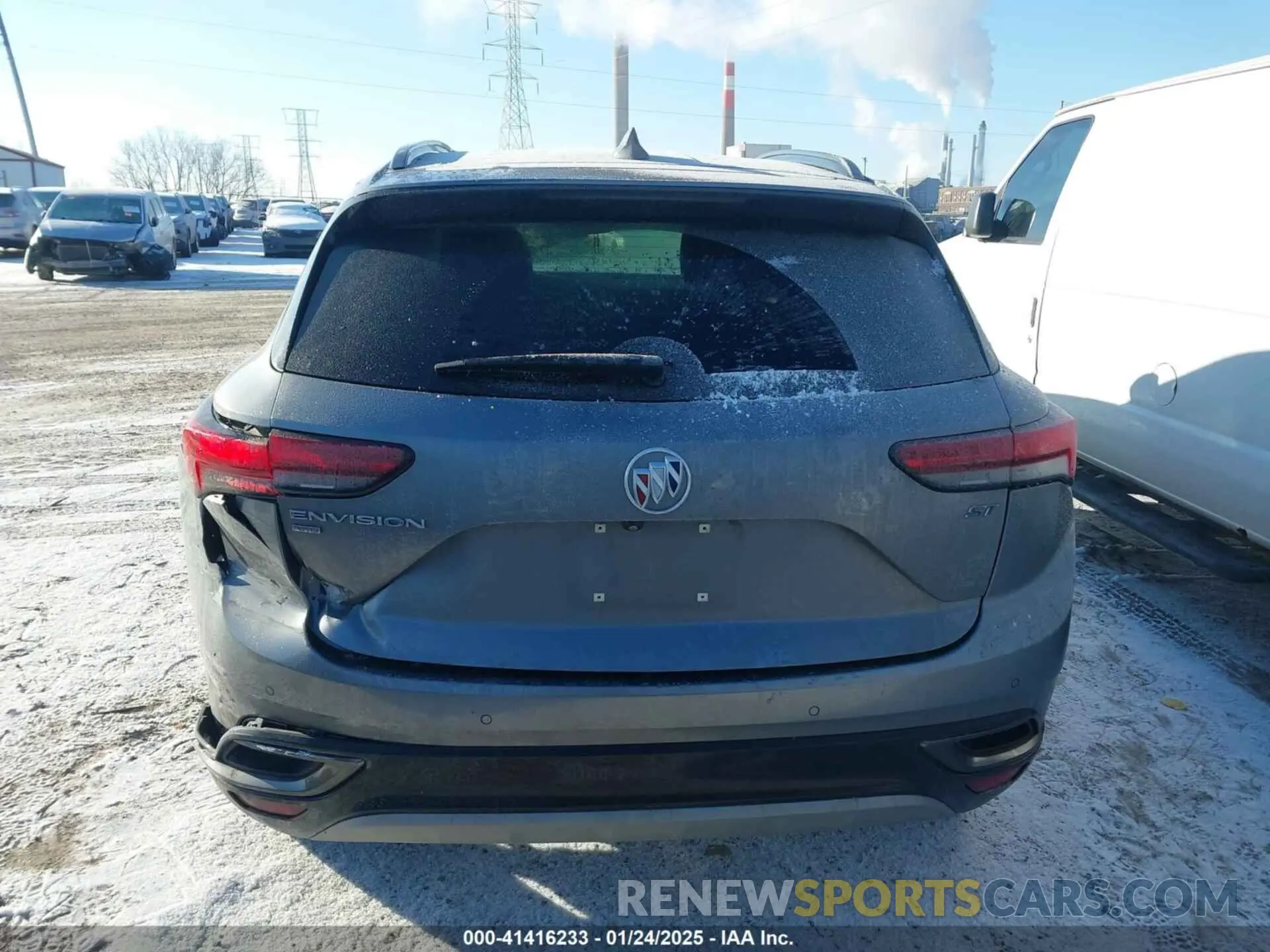 16 fotografías del automóvil dañado LRBFZMR45MD198701 BUICK ENVISION 2021
