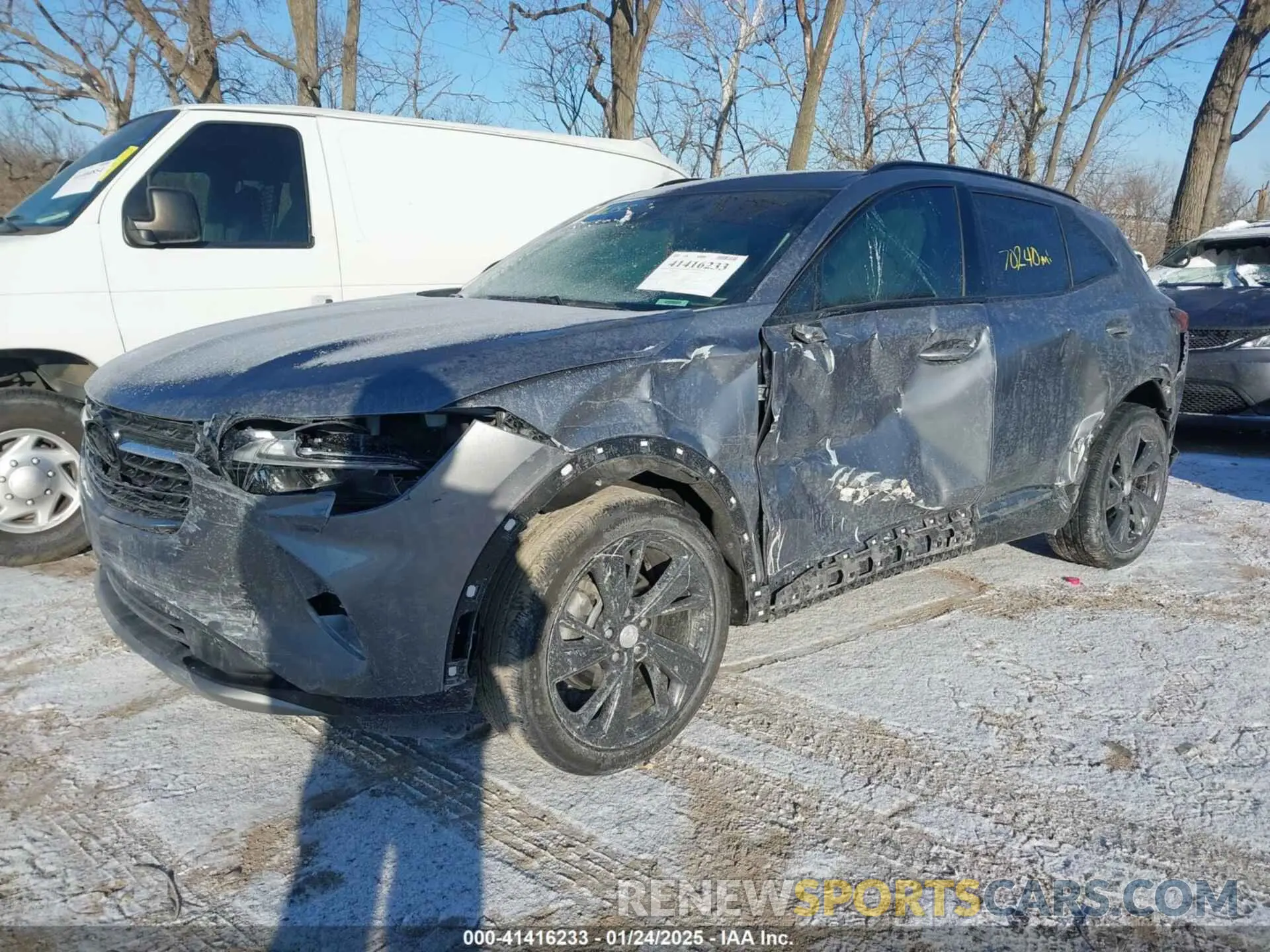 2 fotografías del automóvil dañado LRBFZMR45MD198701 BUICK ENVISION 2021