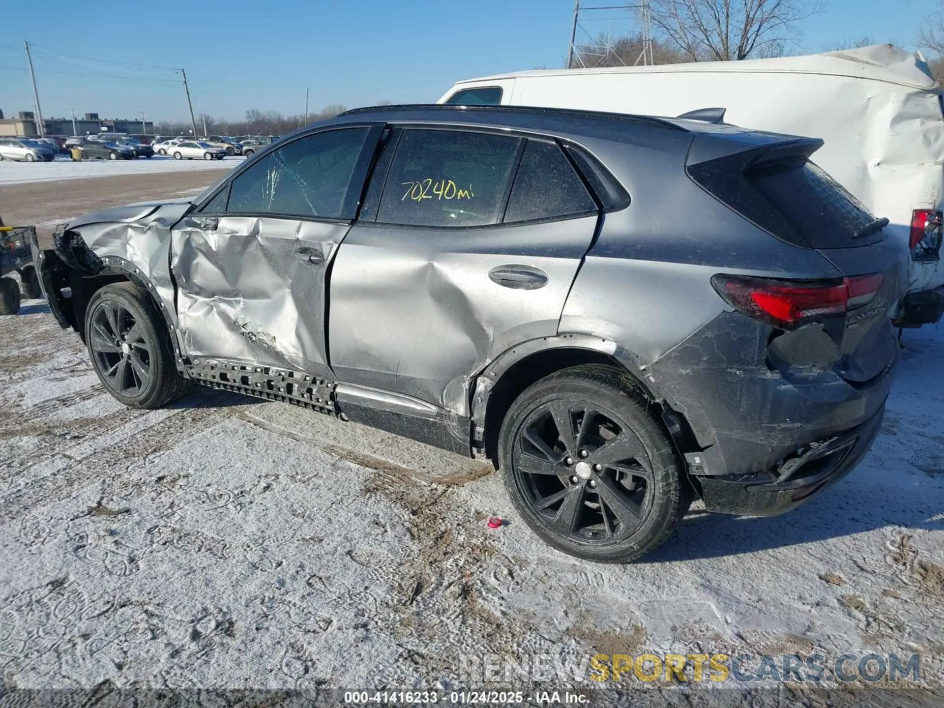 3 fotografías del automóvil dañado LRBFZMR45MD198701 BUICK ENVISION 2021