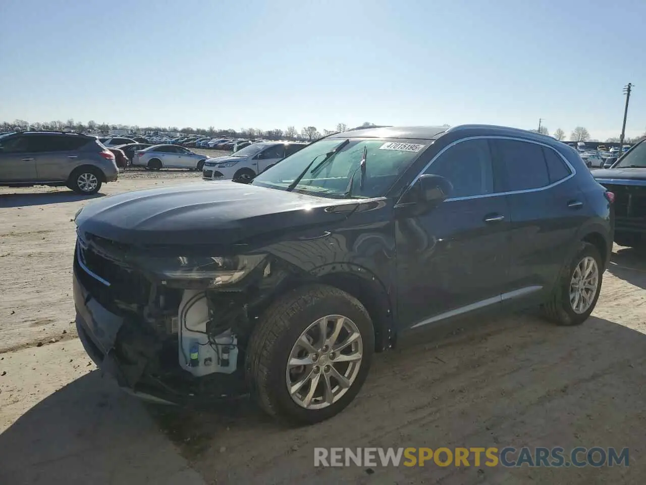 1 fotografías del automóvil dañado LRBFZMR46MD163553 BUICK ENVISION 2021