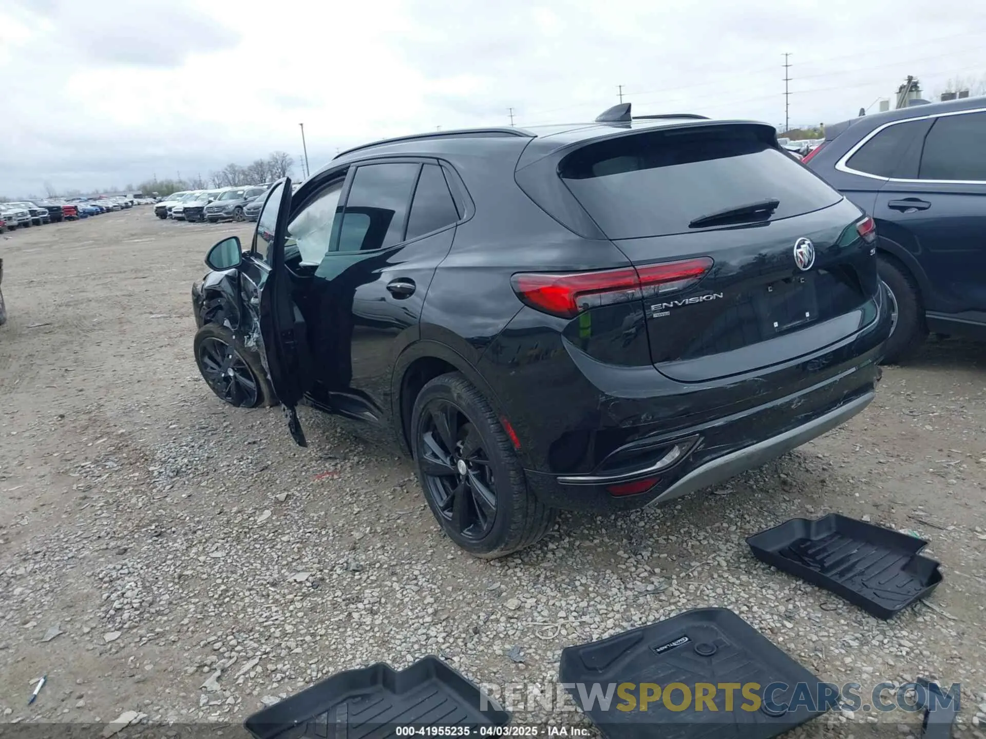 3 fotografías del automóvil dañado LRBFZMR4XMD194918 BUICK ENVISION 2021