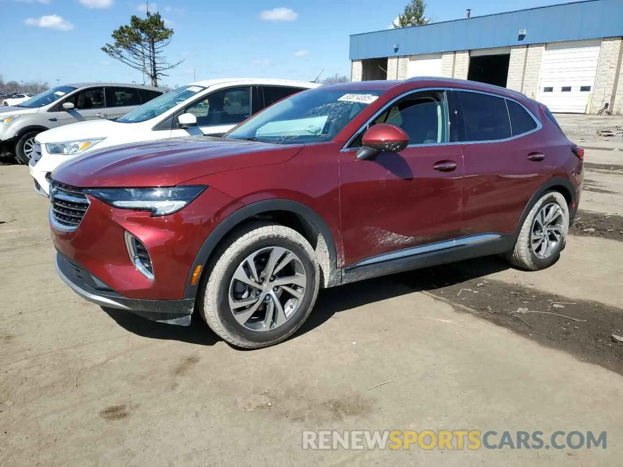 1 fotografías del automóvil dañado LRBFZNR40MD085275 BUICK ENVISION 2021